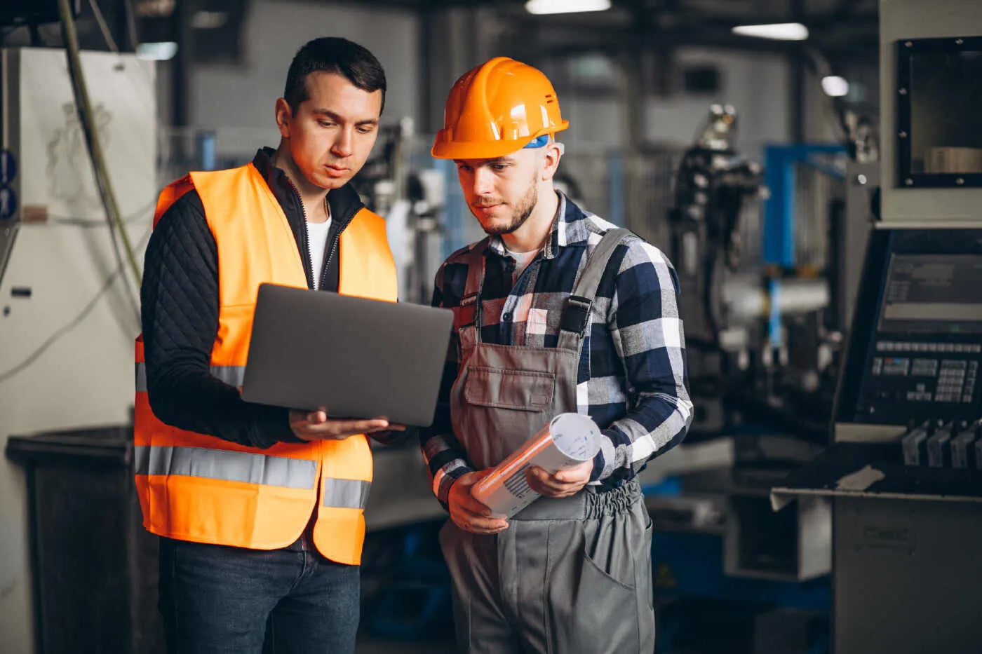 Machine tools in the engineering industry
