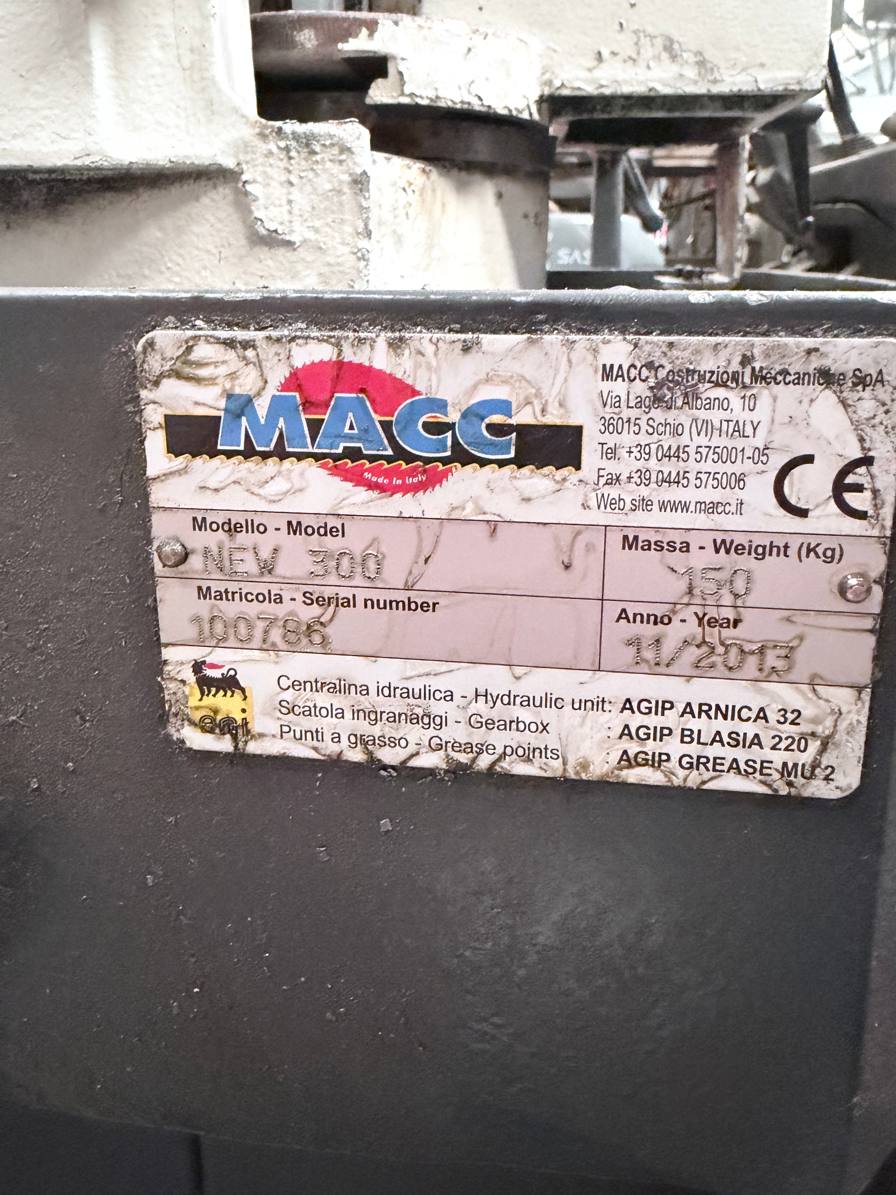 Macc New 300 Circular Chop Saw