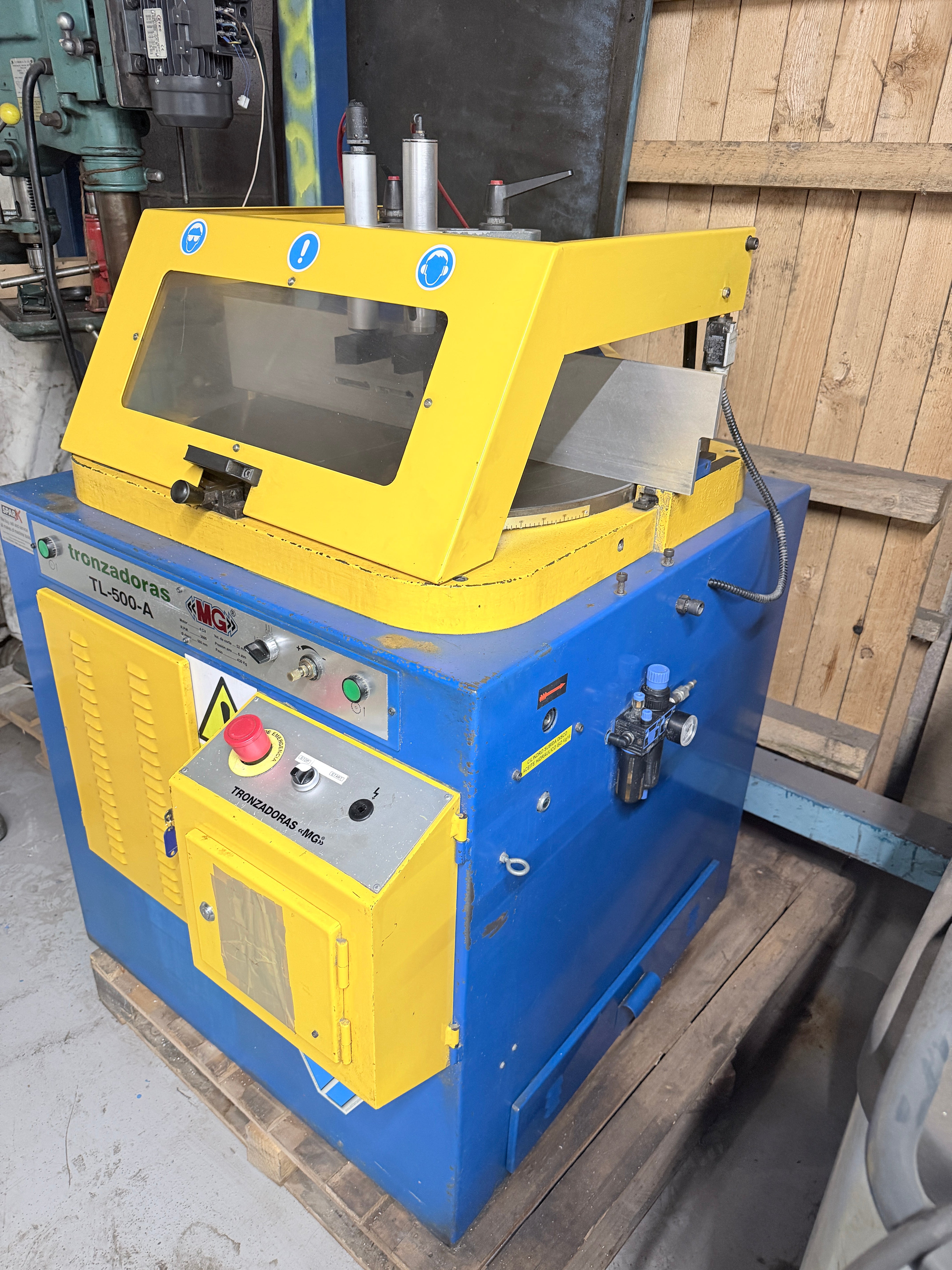 Tronzadoras MG TL 400 A Aluminium Upstroking Saw