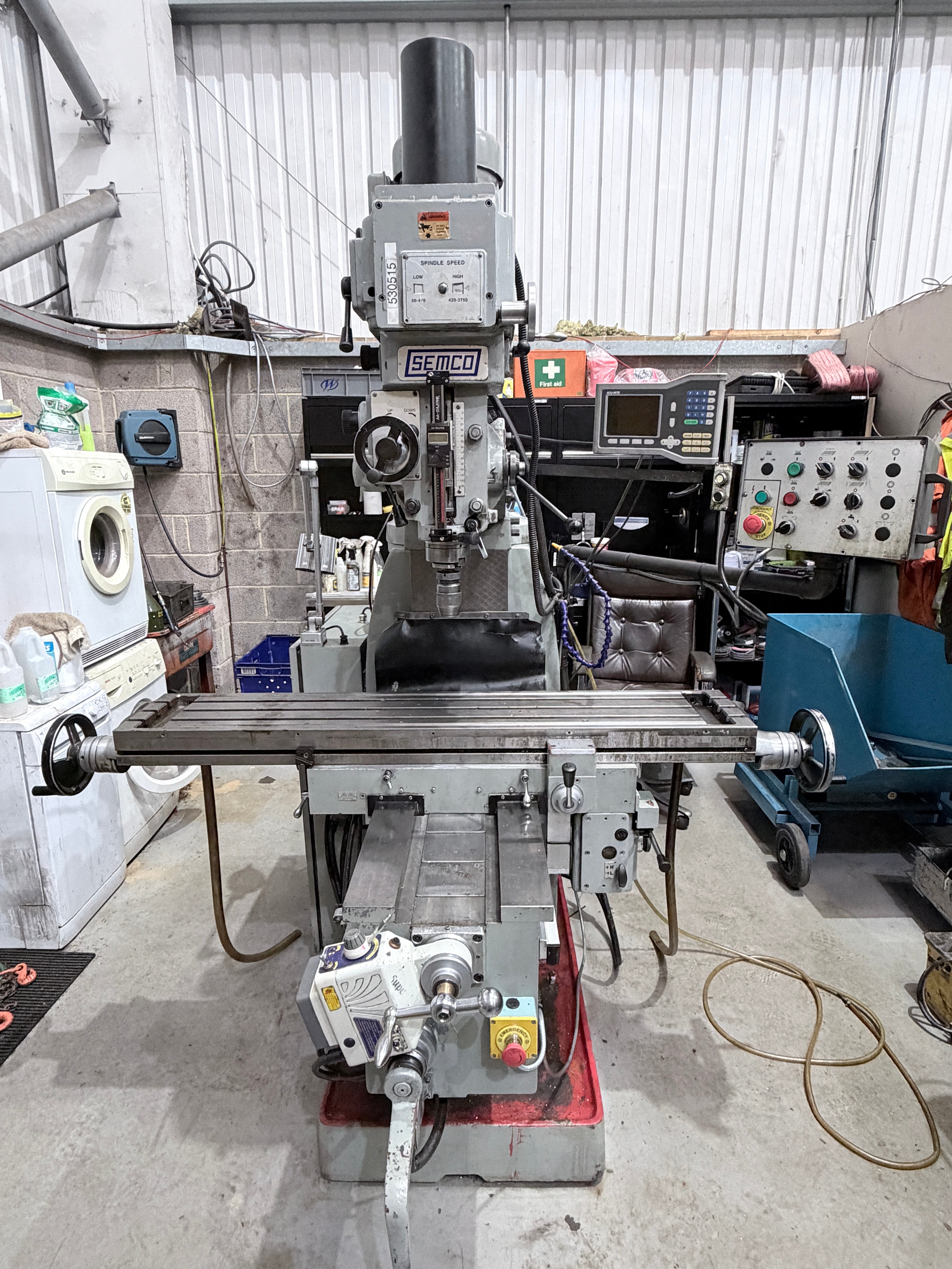 Semco LC20 VSG Turret Milling Machine