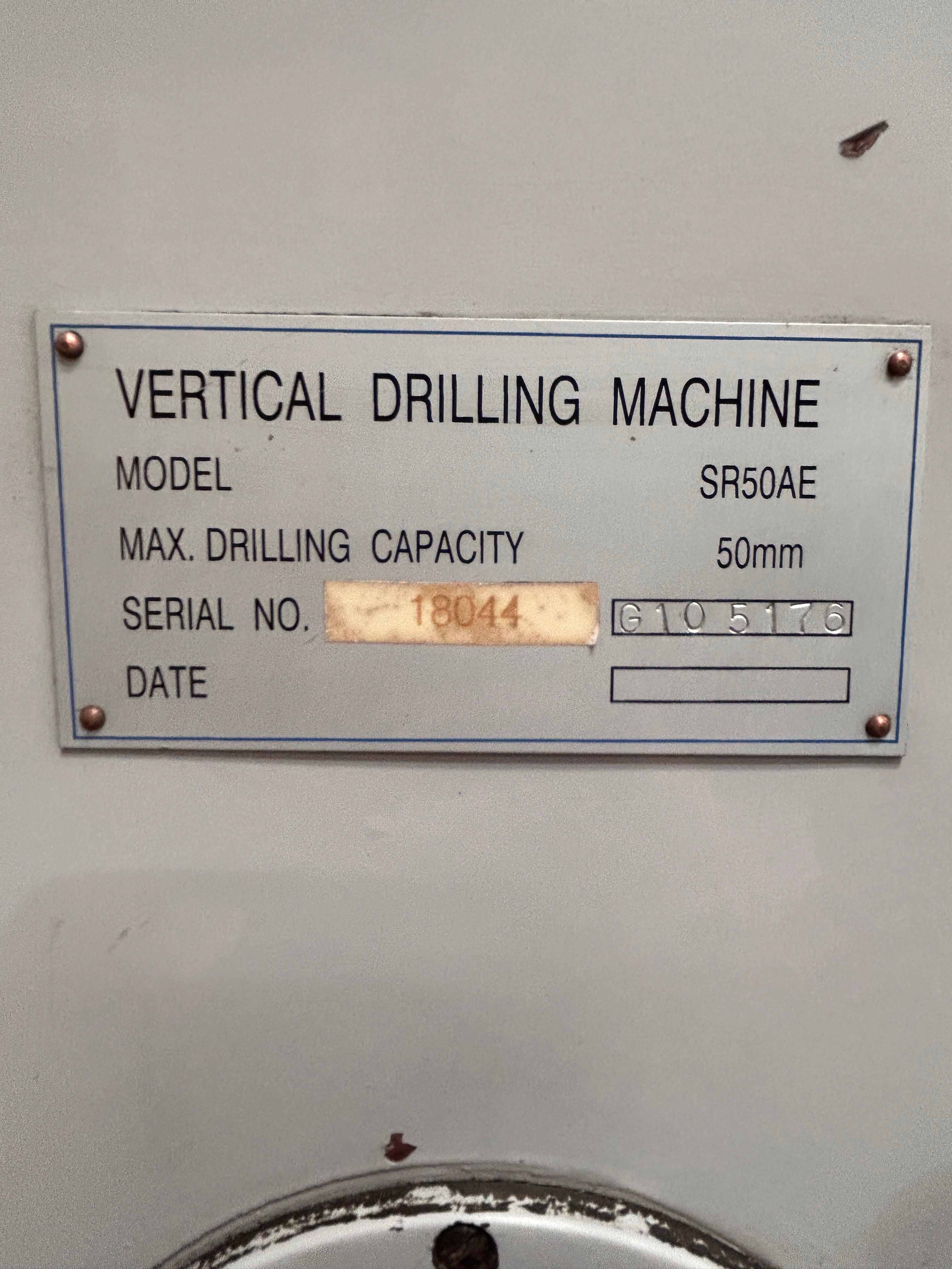Meyer SR50AE Geared Head Pillar Drill
