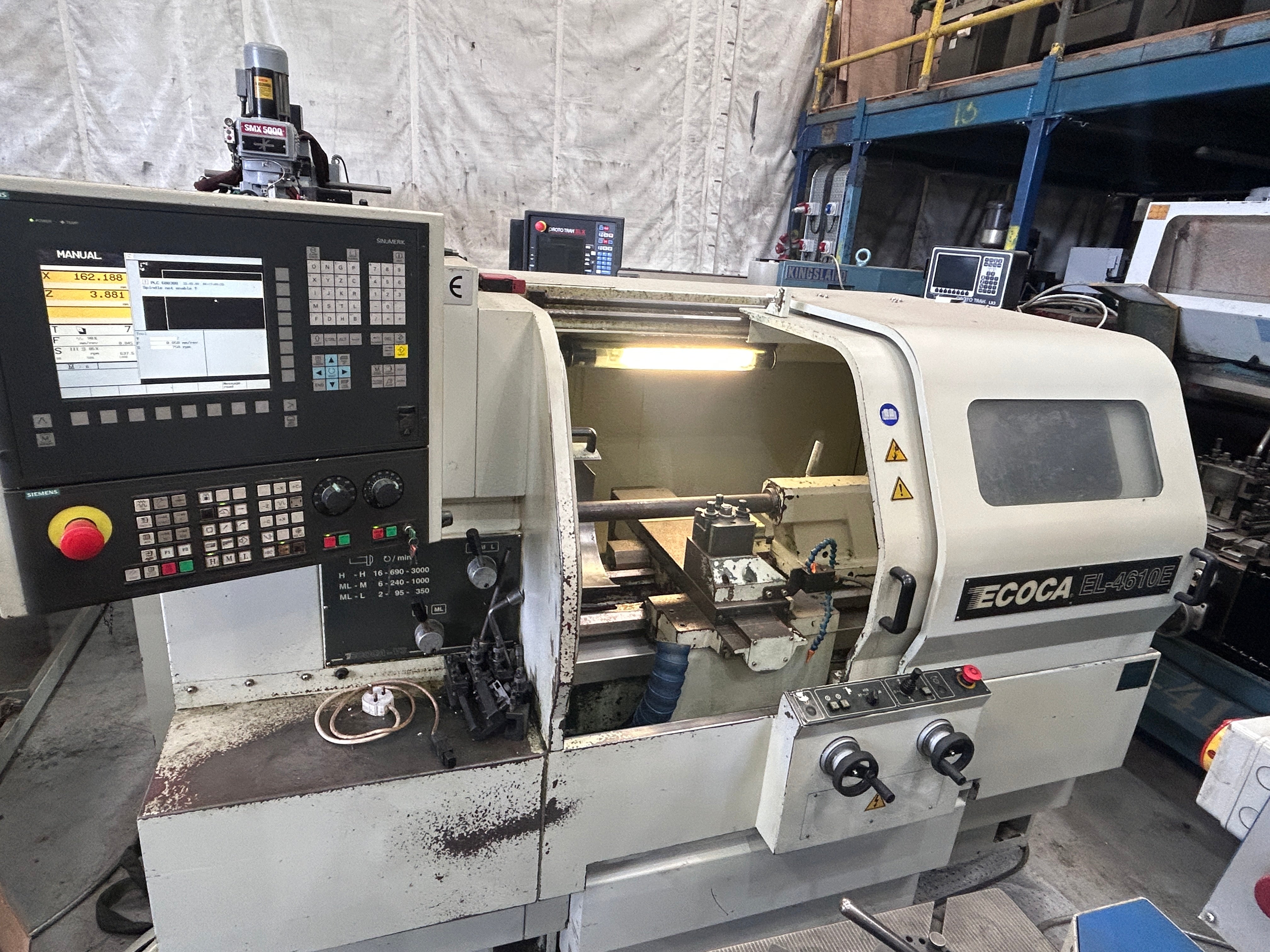 2007 Ecoca EL-4610E CNC Lathe