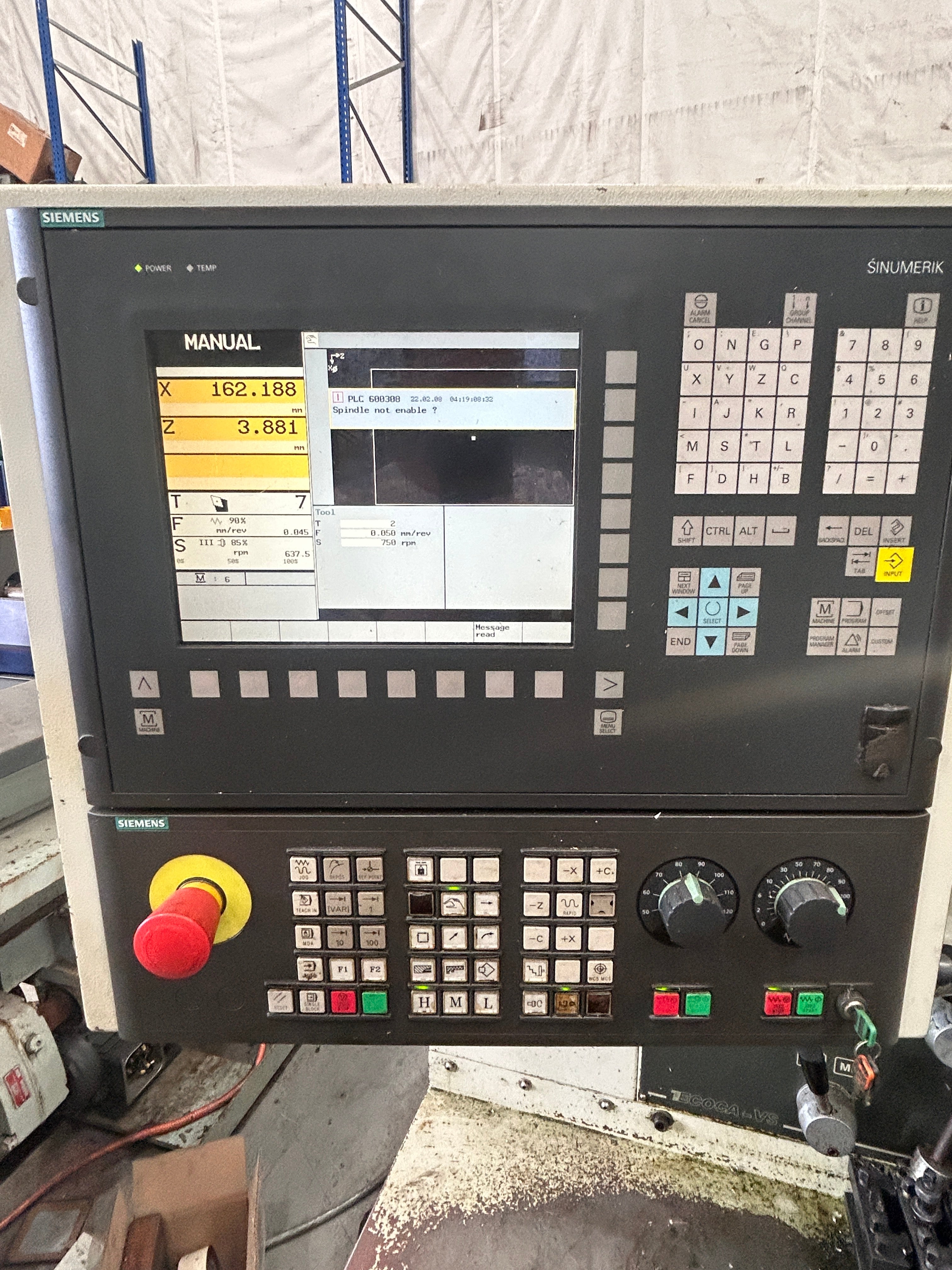 2007 Ecoca EL-4610E CNC Lathe