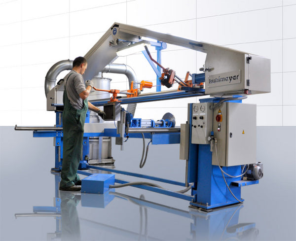 Kuhlmeyer ZBS Twin Long Belt Grinding Machine