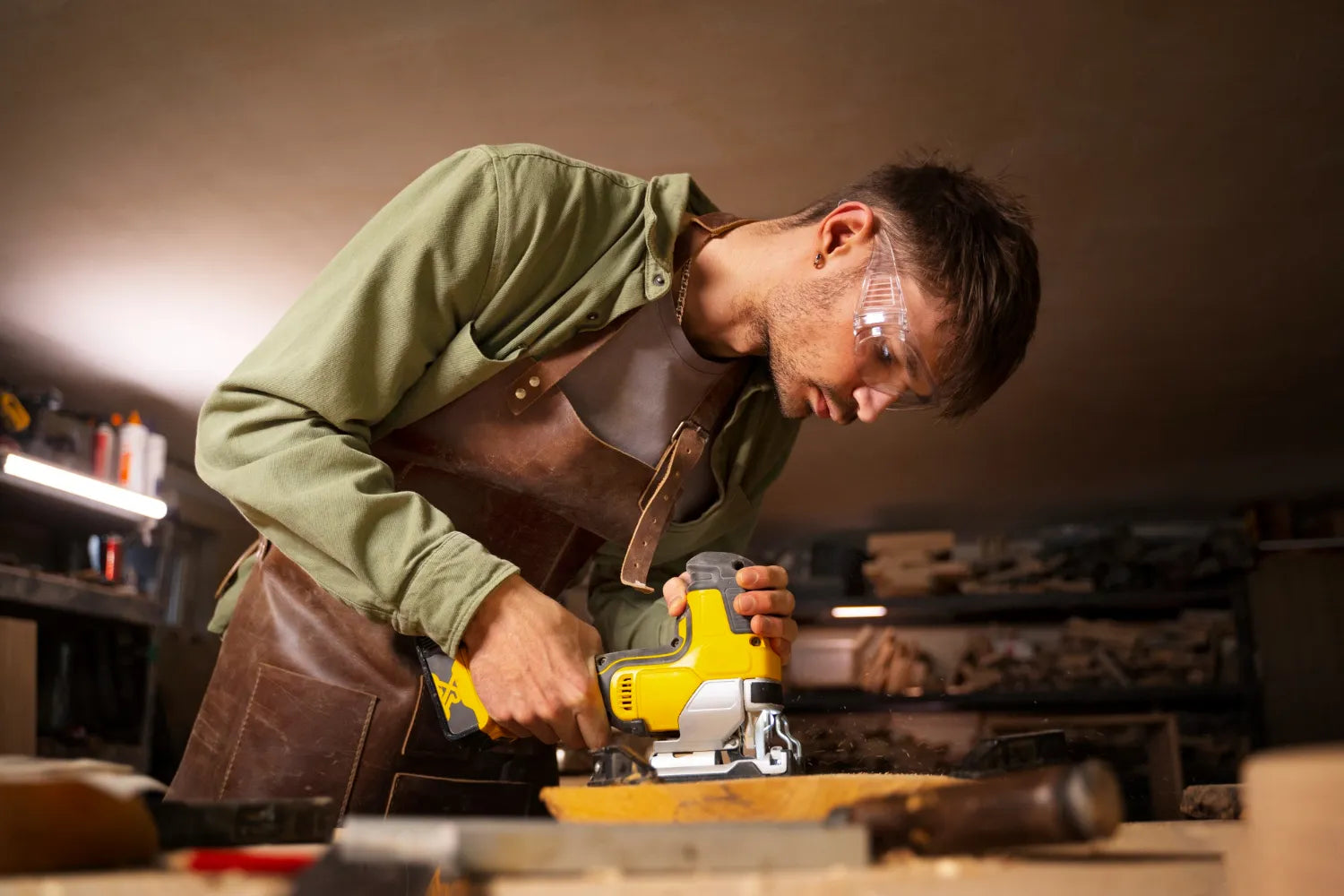 How do you get a good finish with a surface grinder?