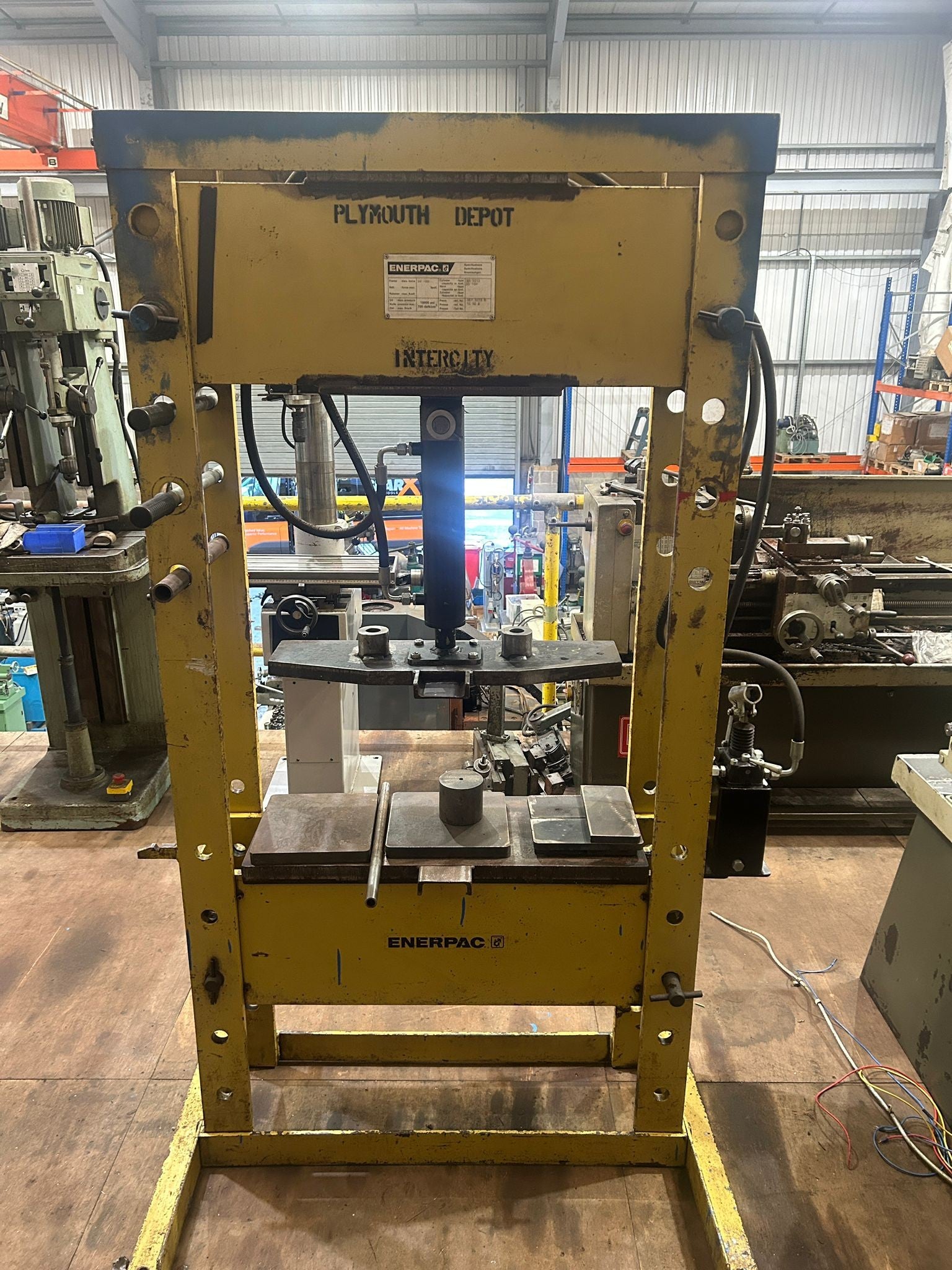 Enerpac H Frame 50 ton Hydraulic Press