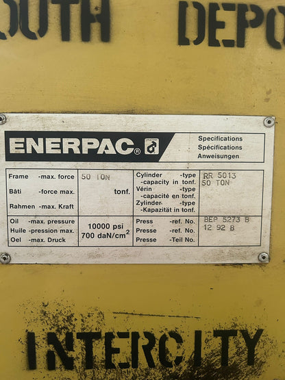 Enerpac H Frame 50 ton Hydraulic Press
