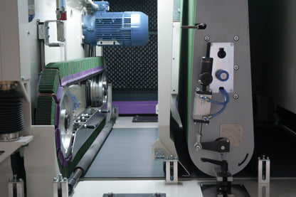 NS Maquinas DM1600 ZC EVO Sheet Metal Deburring and Edge Rounding Machines