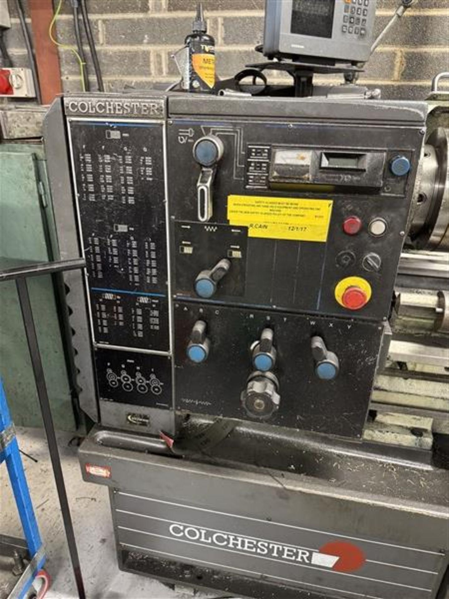 Colchester Triumph VS2500 15'' x 50'' Gap Bed Lathe