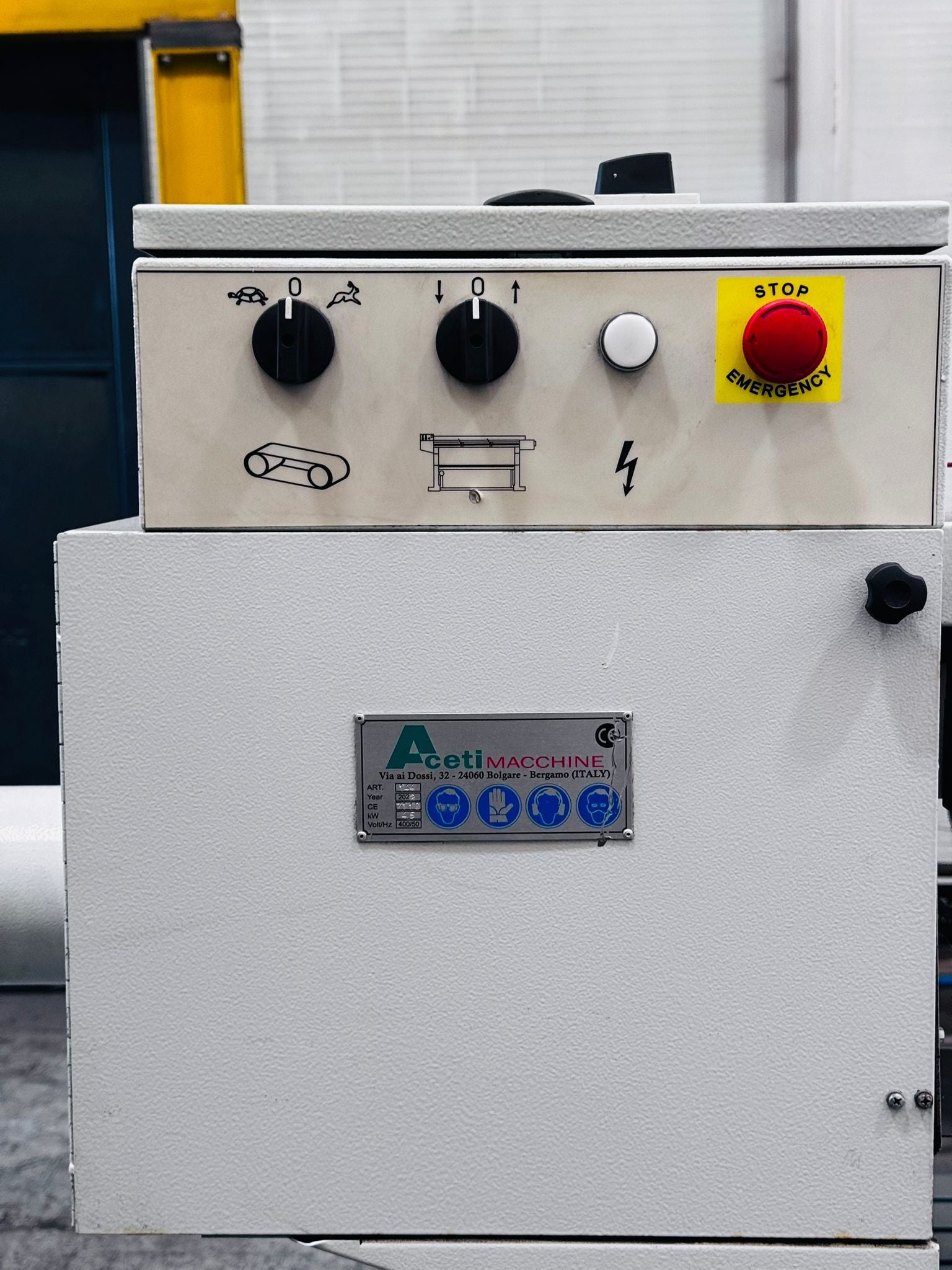 2022 ACETI ART 144 Long belt pad sander