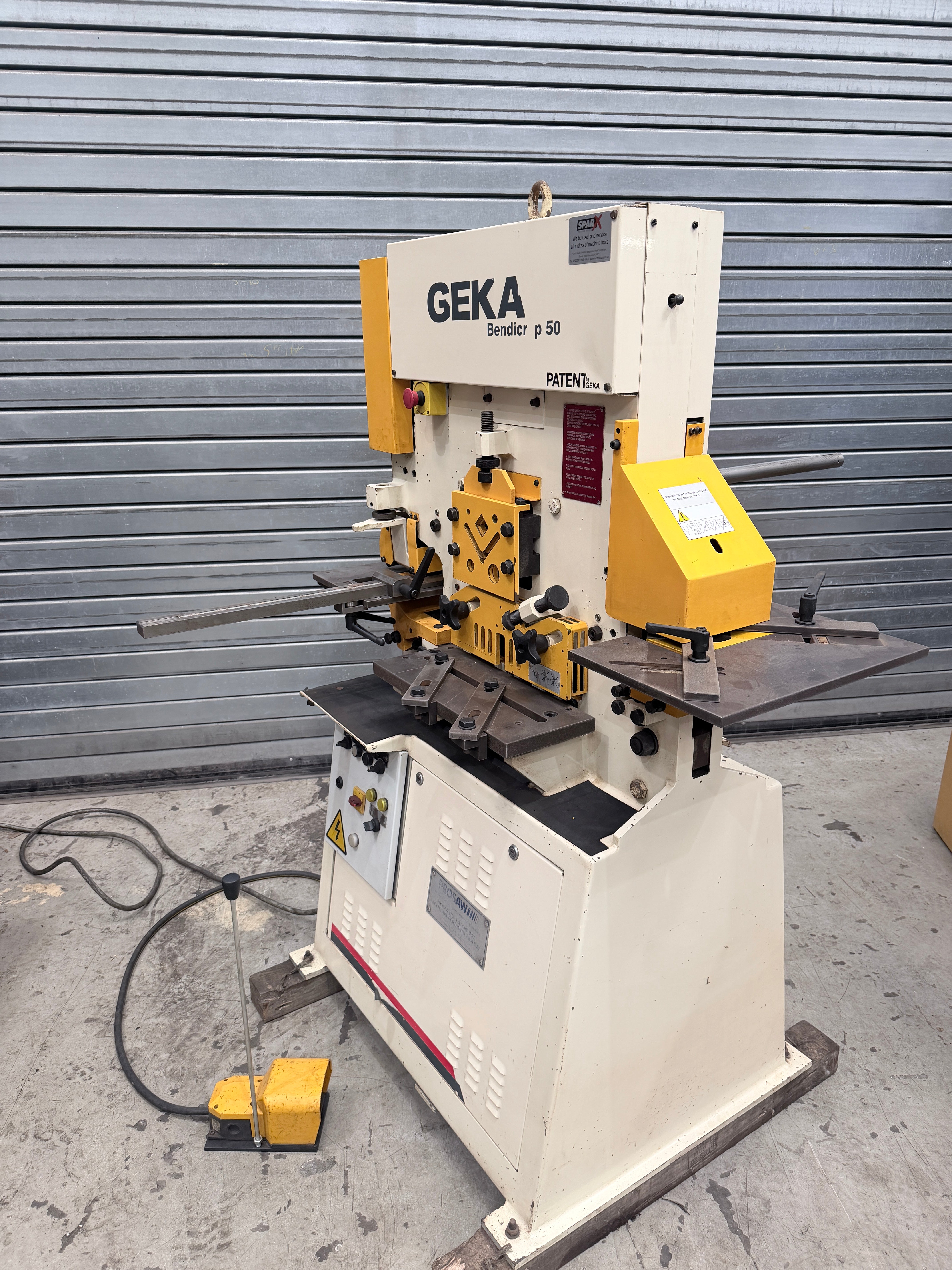 2021 GEKA BendiCrop 50 Steel Worker