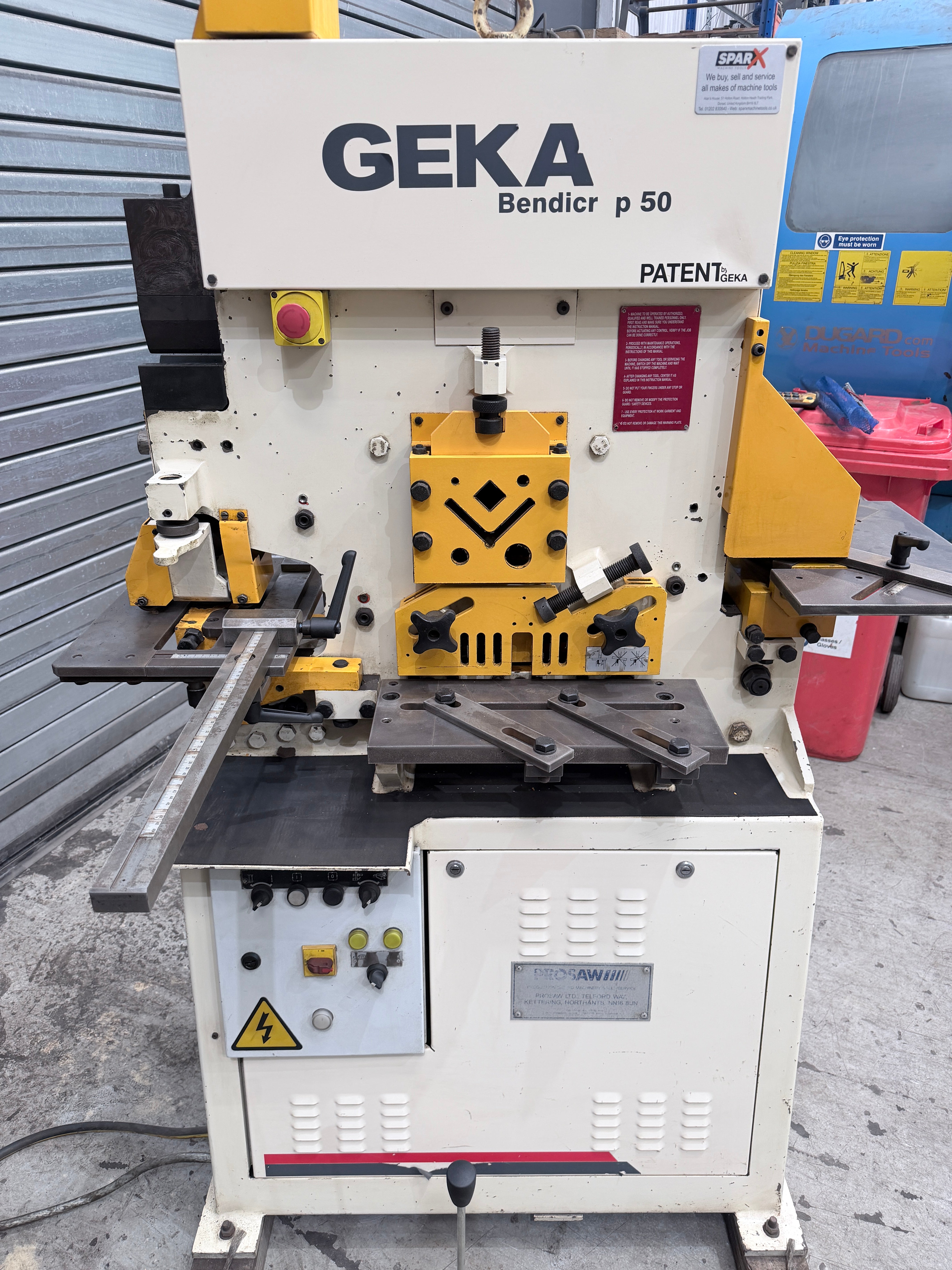 2021 GEKA BendiCrop 50 Steel Worker