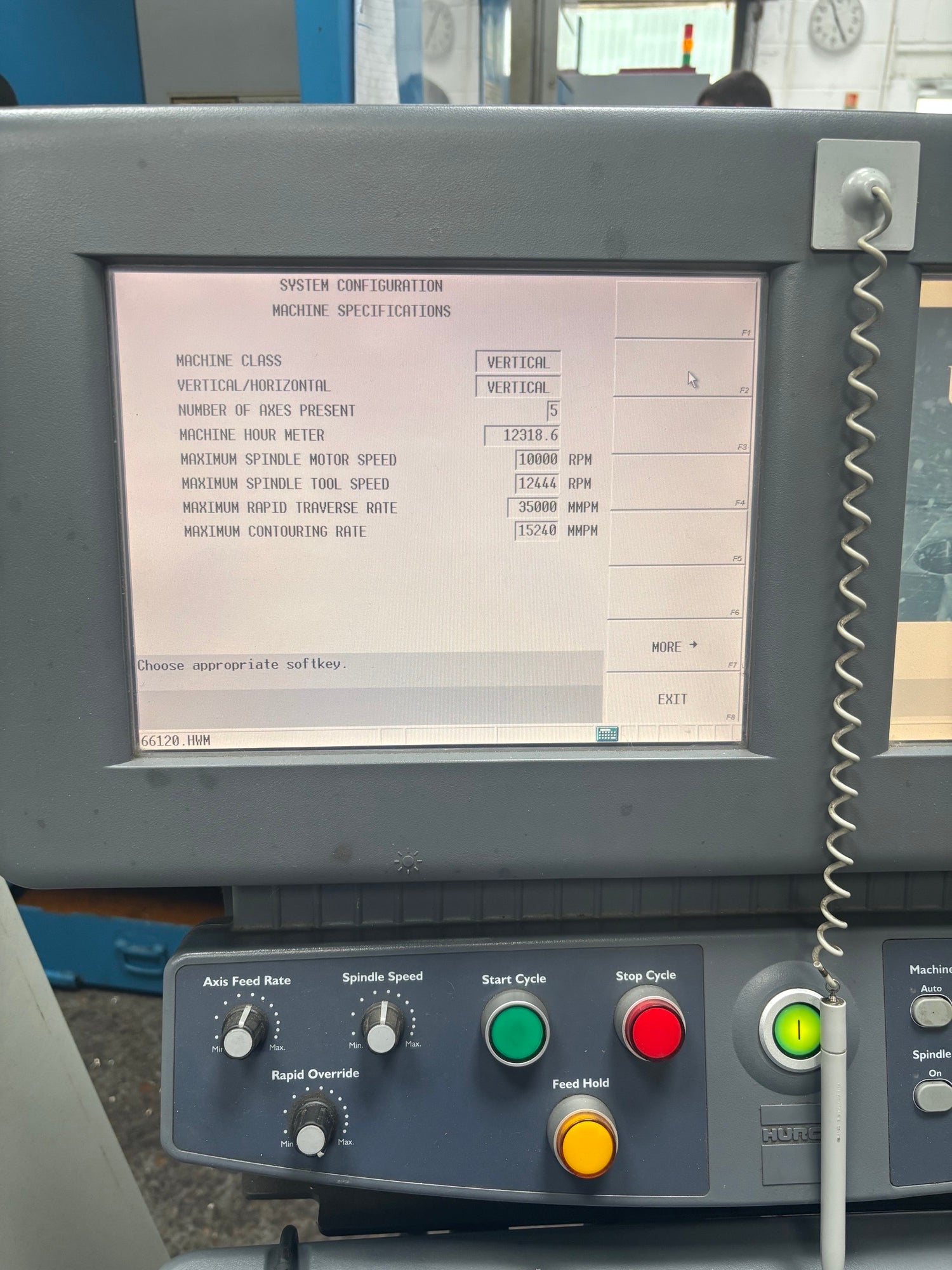 2011  Hurco VMX42U 5-Axis CNC Machining Centre