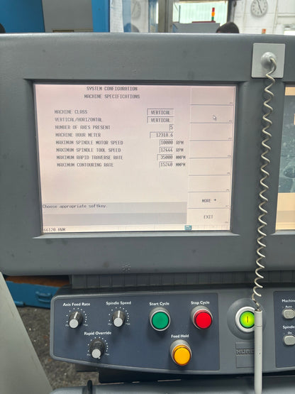 2011  Hurco VMX42U 5-Axis CNC Machining Centre