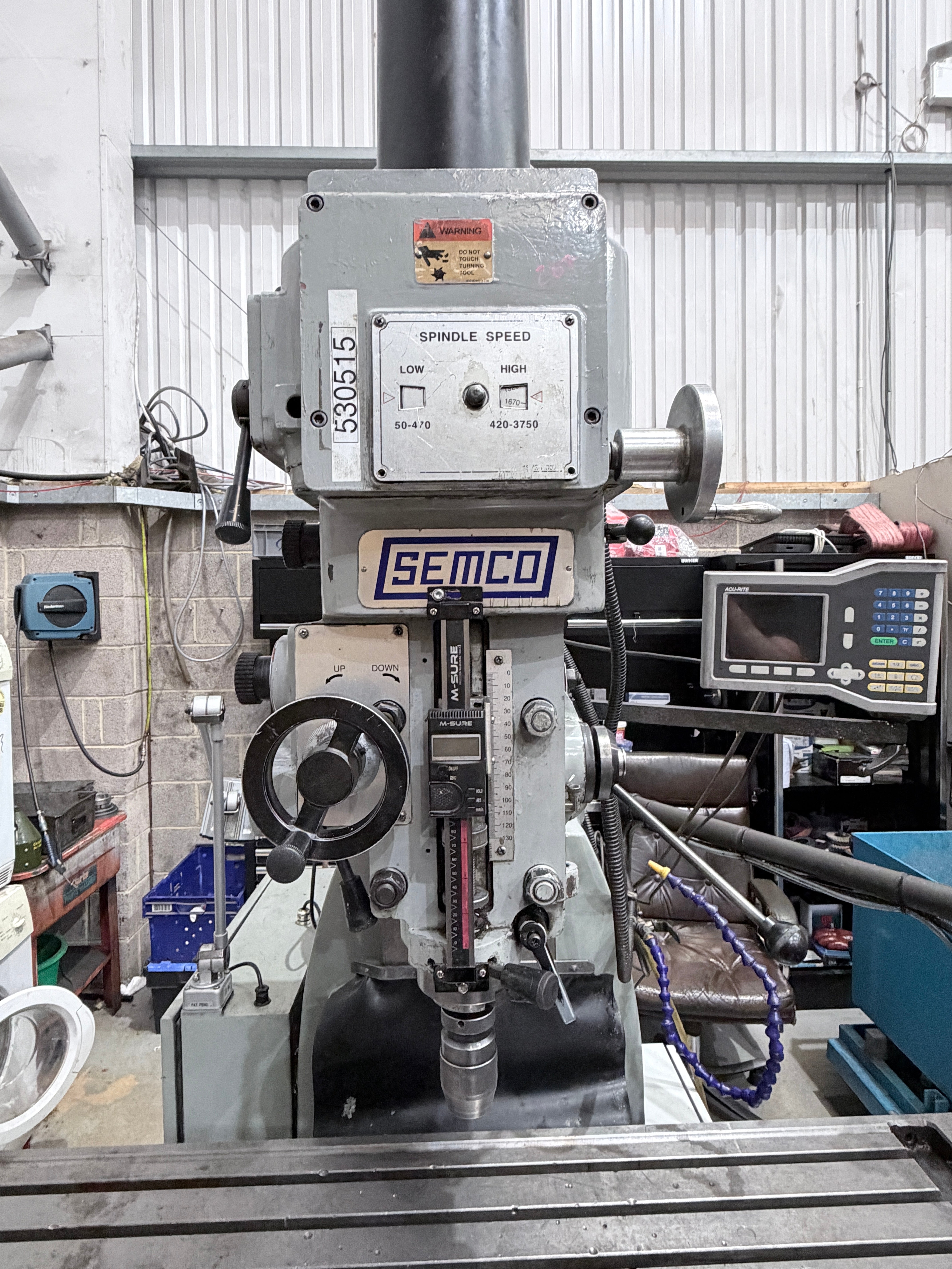Semco LC20 VSG Turret Milling Machine