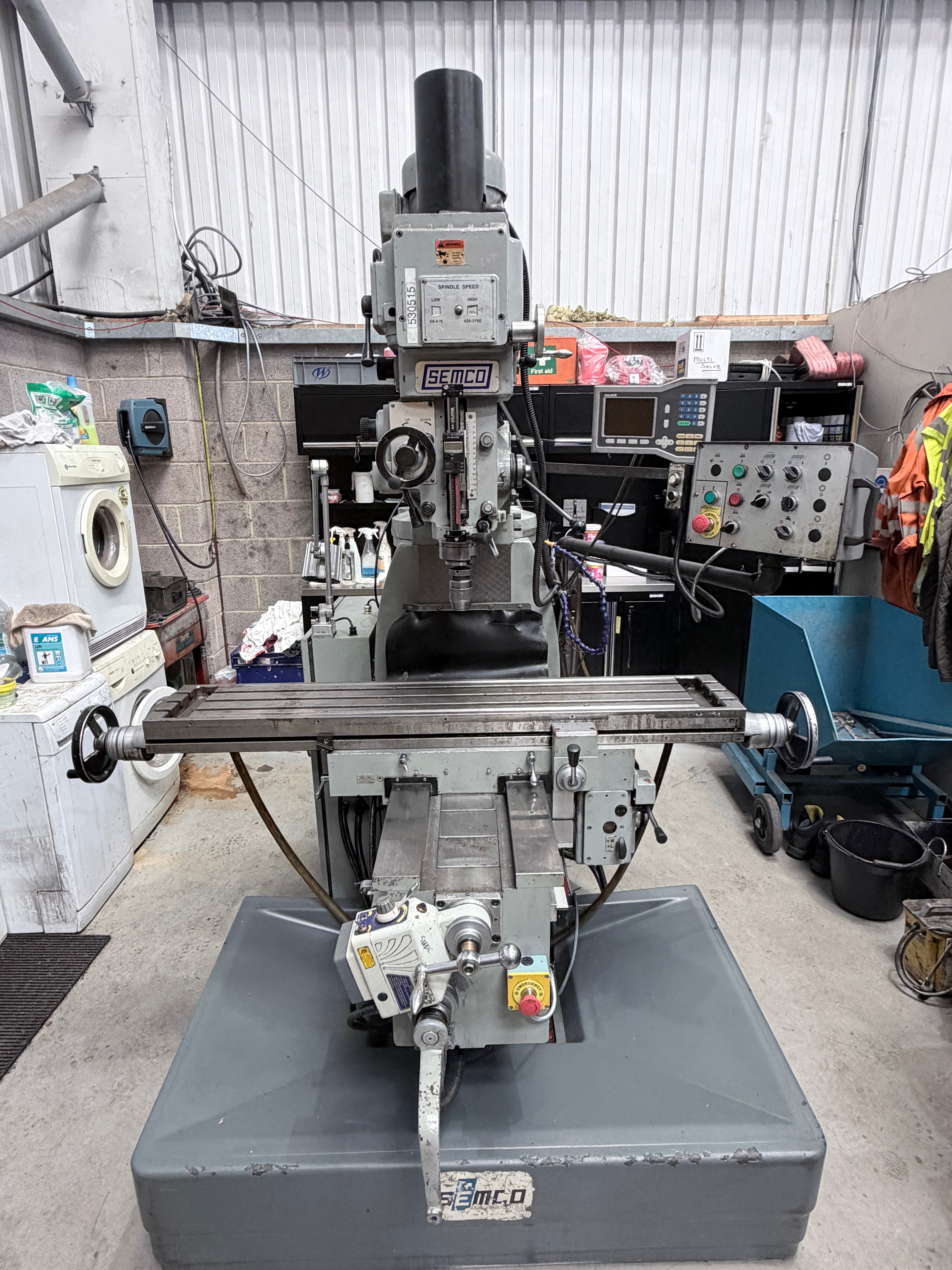 Semco LC20 VSG Turret Milling Machine
