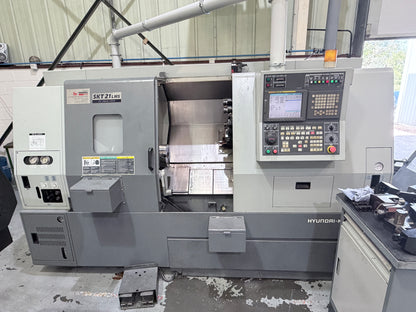 2010 Hyundai Kia SKT-21LMS CNC Lathe