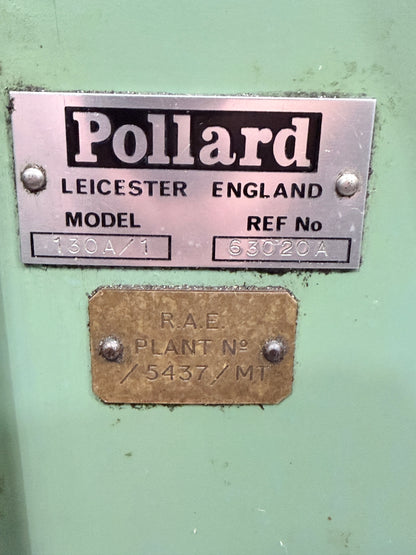 Pollard 130A Pillar Drill
