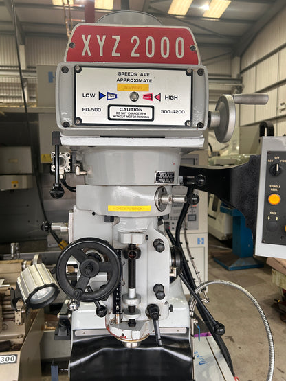 XYZ VS 2000 Turret Mill