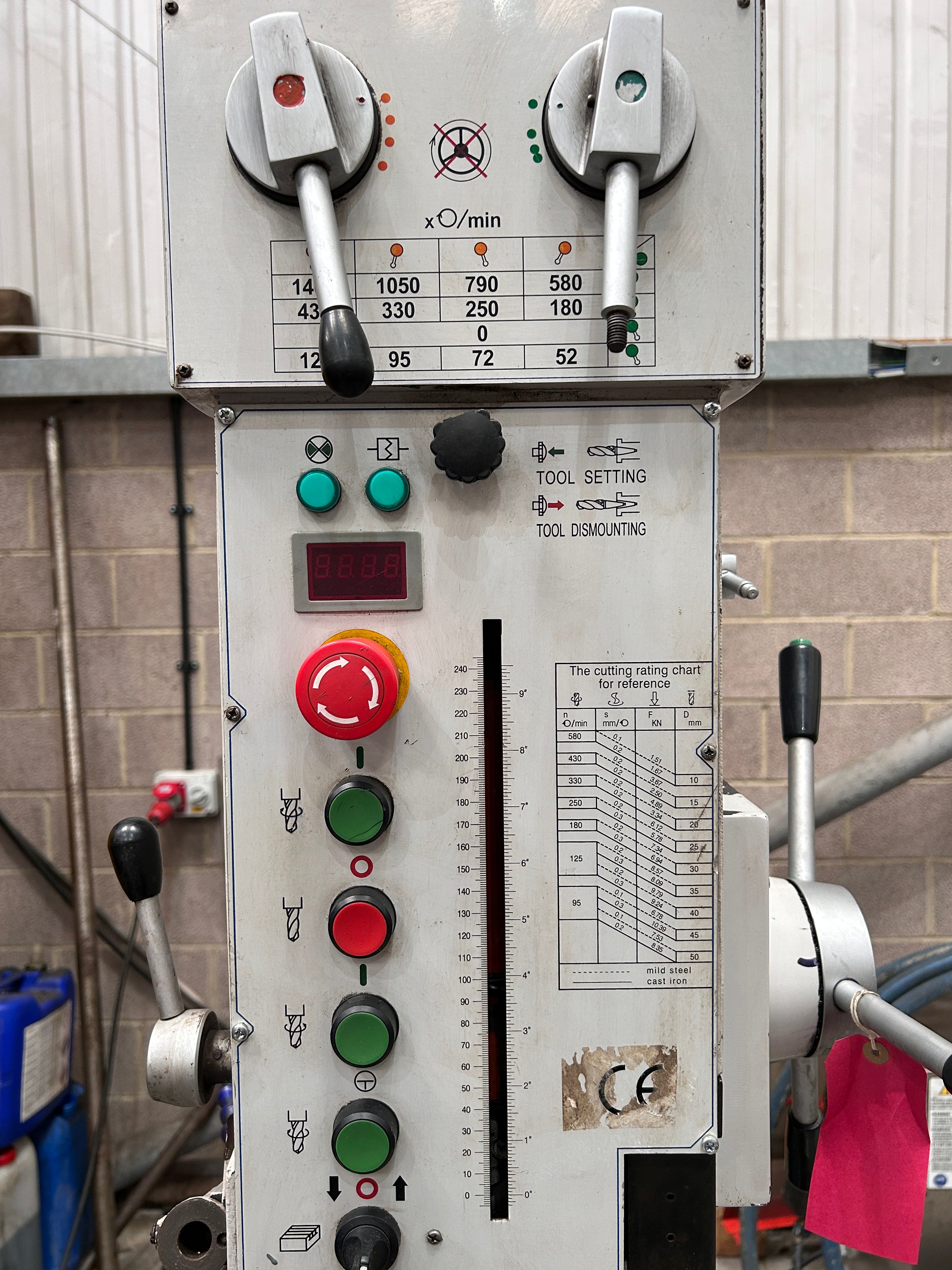 Meyer SR50AE Geared Head Pillar Drill