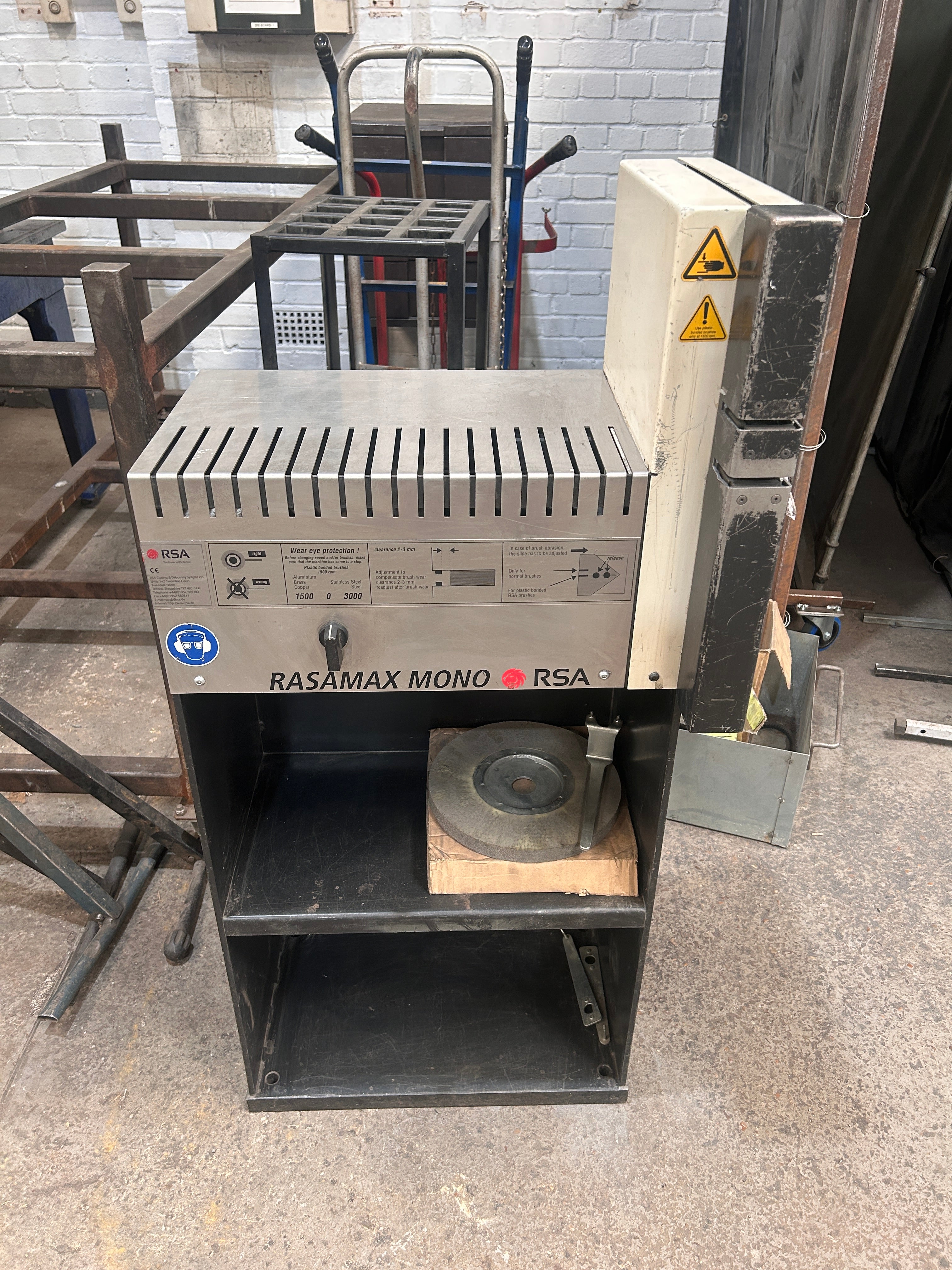 2017 RSA Rasamax Mono Deburring Machine – Sparx Machine Tools