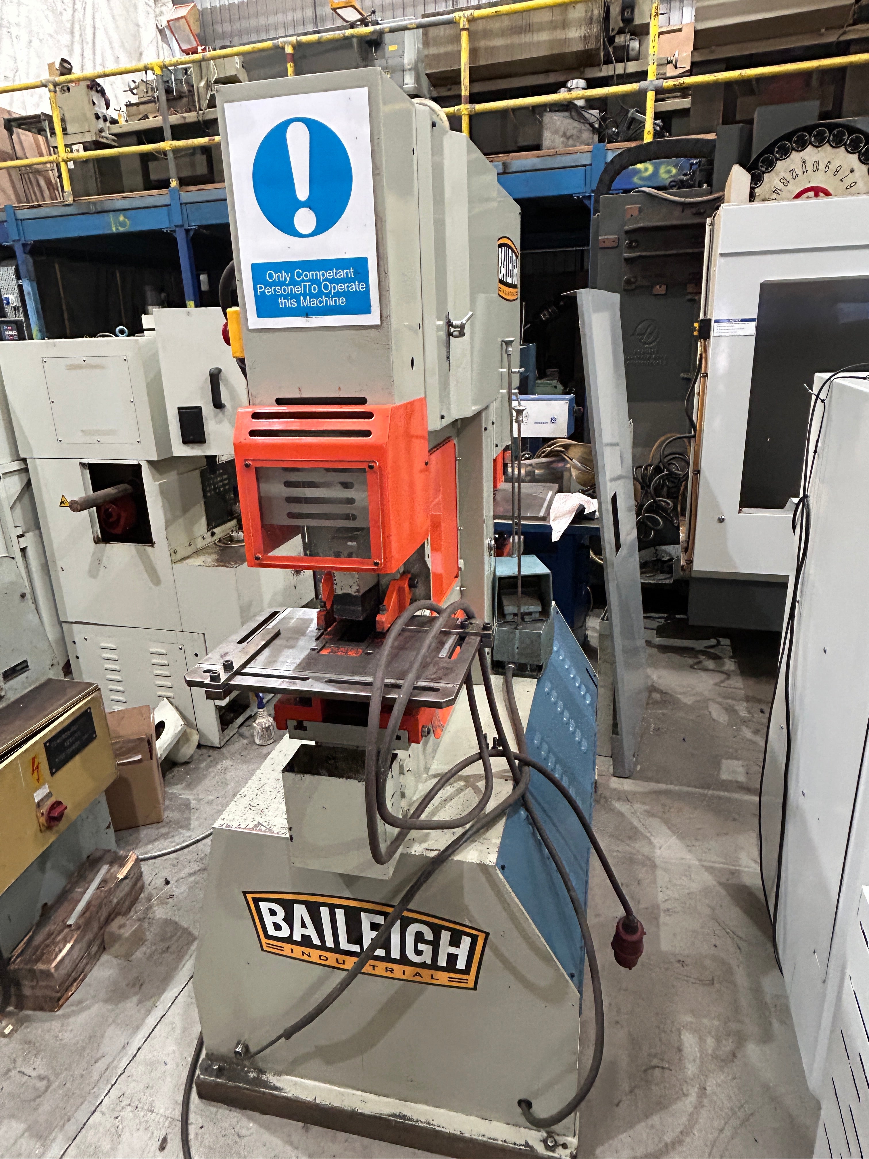 2008 Baileigh SW-753 Hydraulic Steelworker