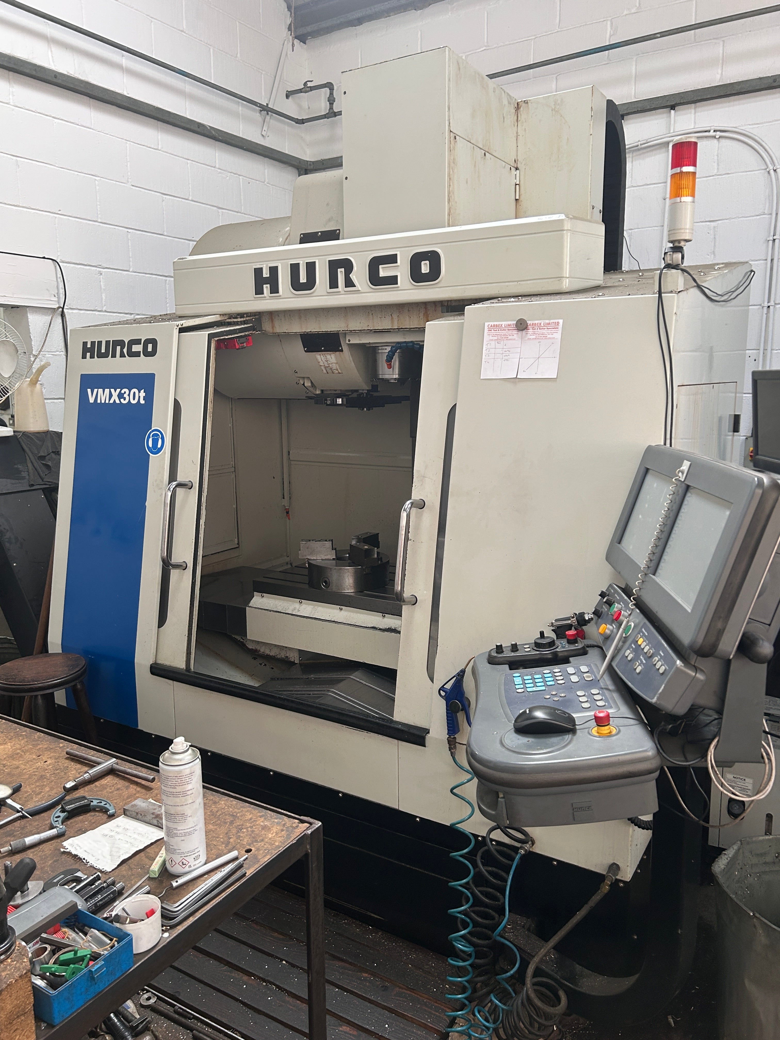 2011 Hurco VMX 30T 4-Axis CNC Machining Centre