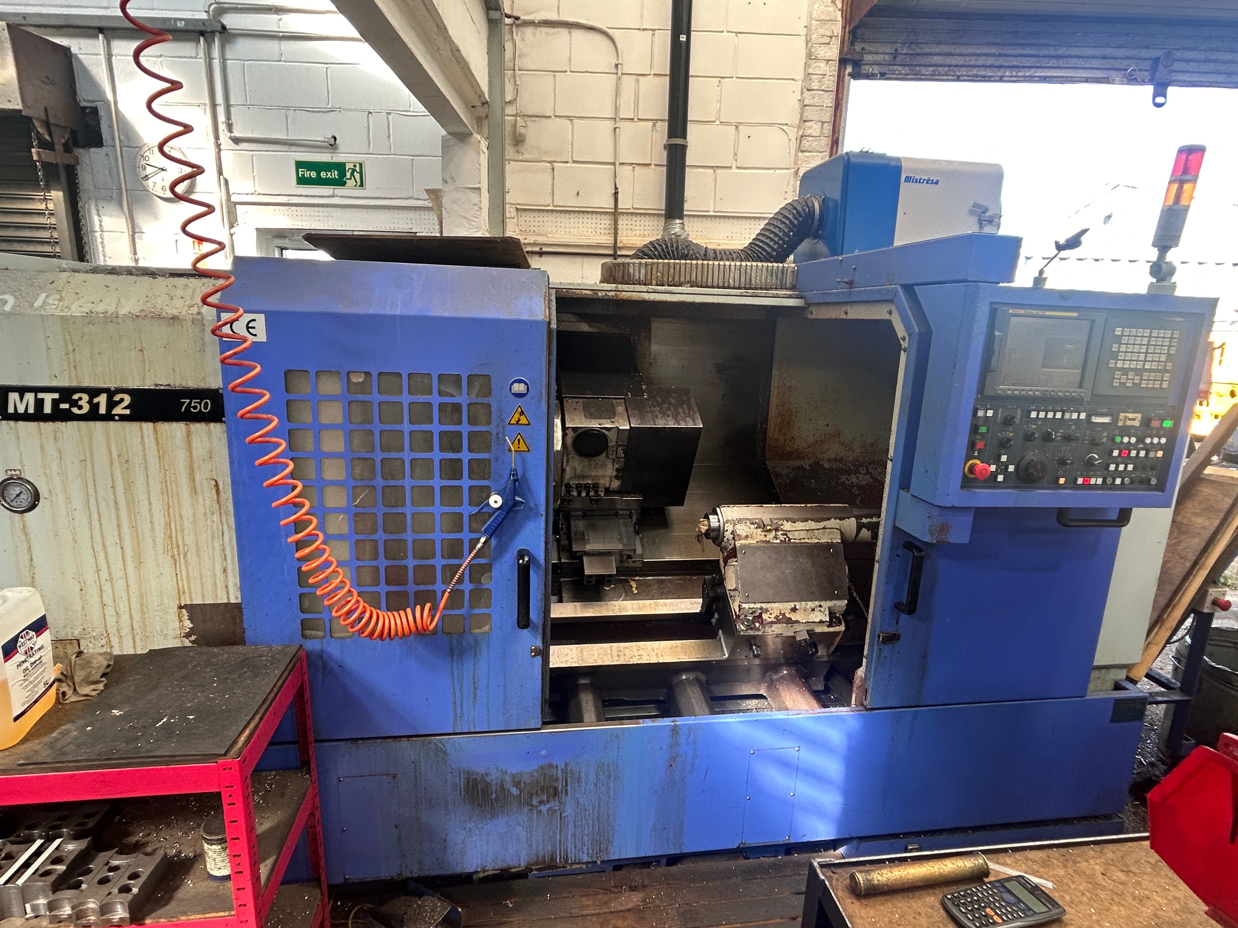 2006 Ecoca MT-312 750 CNC Lathe