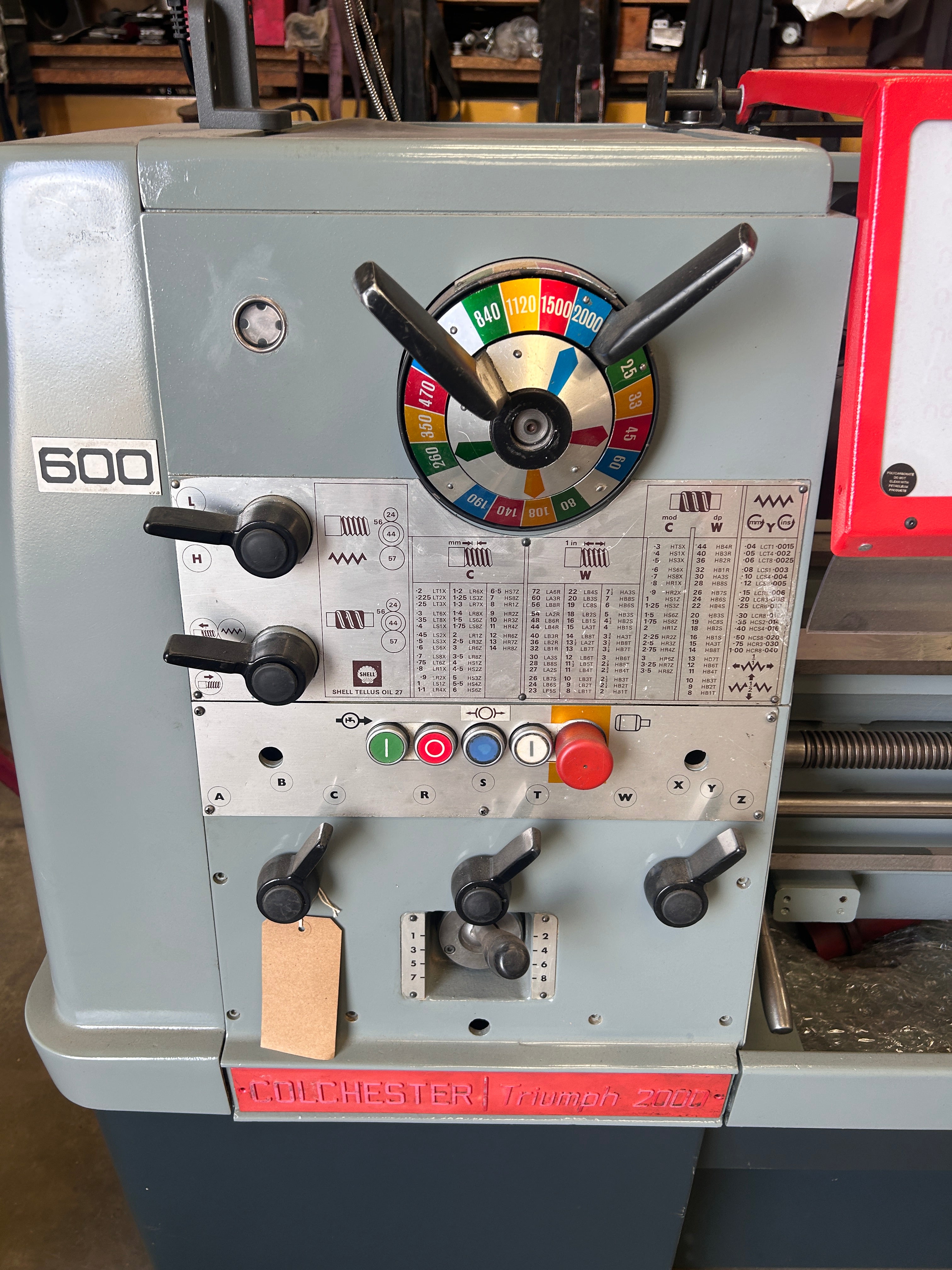 Fully Refurbished Colchester Triumph 2000  50'' Gap Bed Lathe