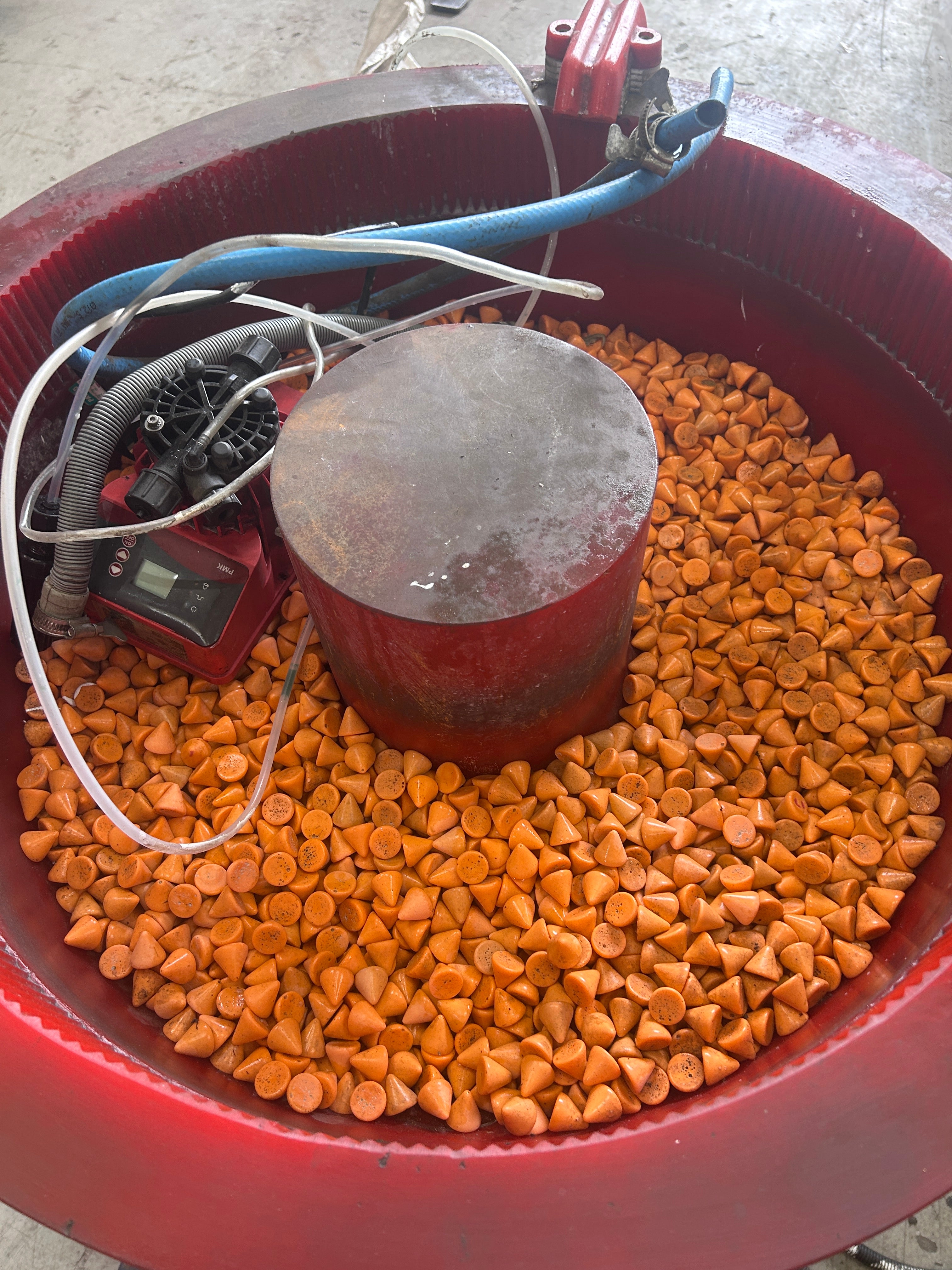 PDJ Vibro TBT-75 Circular Vibratory Bowl Finishing Machine