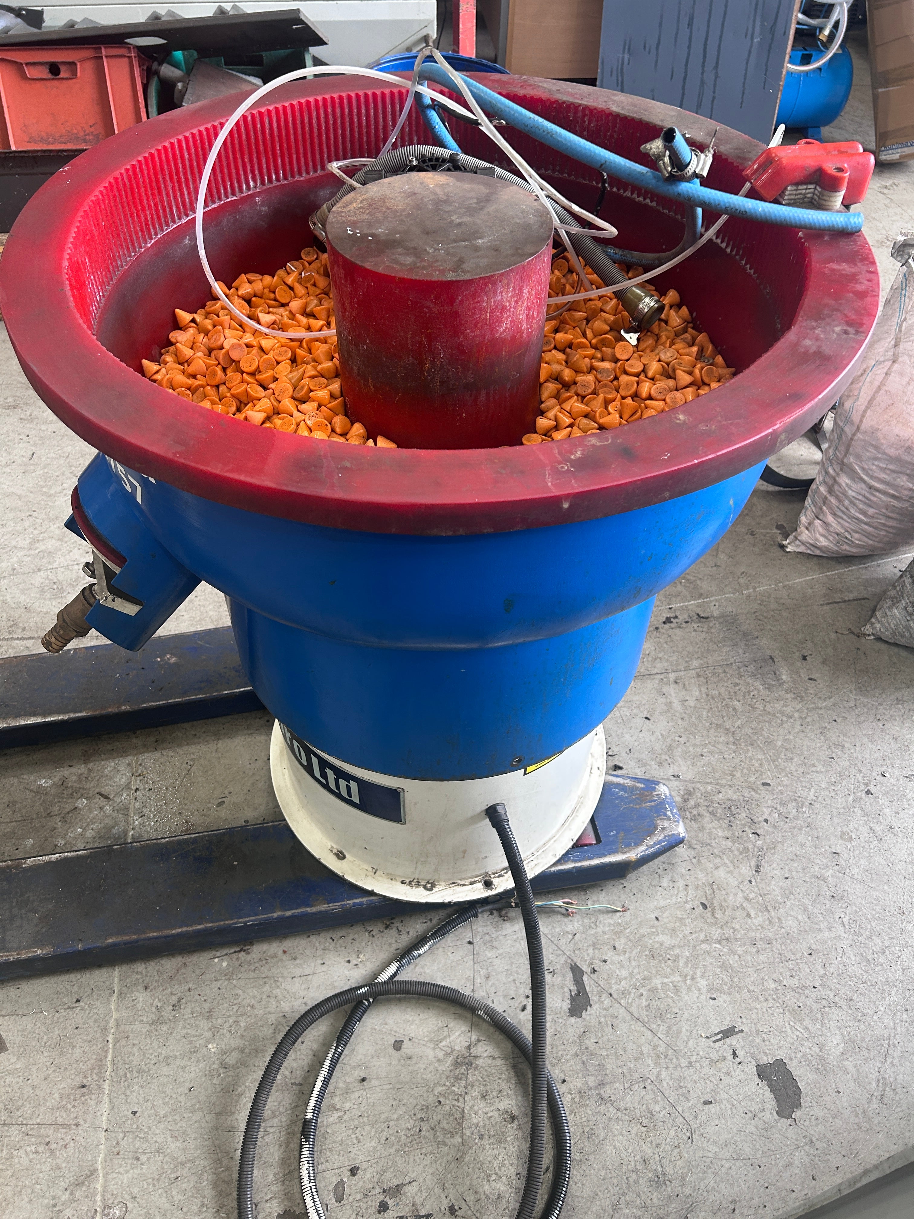 PDJ Vibro TBT-75 Circular Vibratory Bowl Finishing Machine