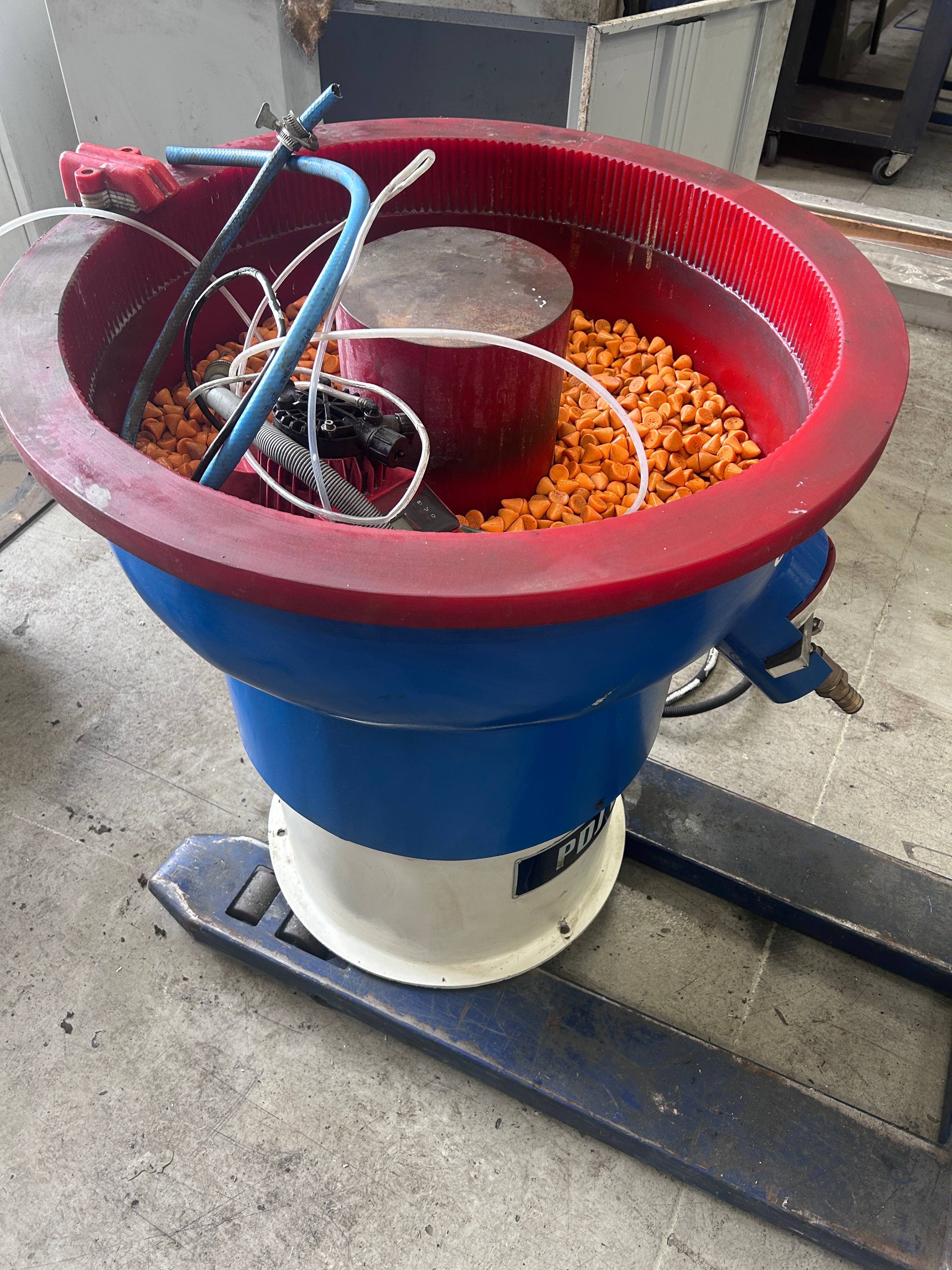 PDJ Vibro TBT-75 Circular Vibratory Bowl Finishing Machine