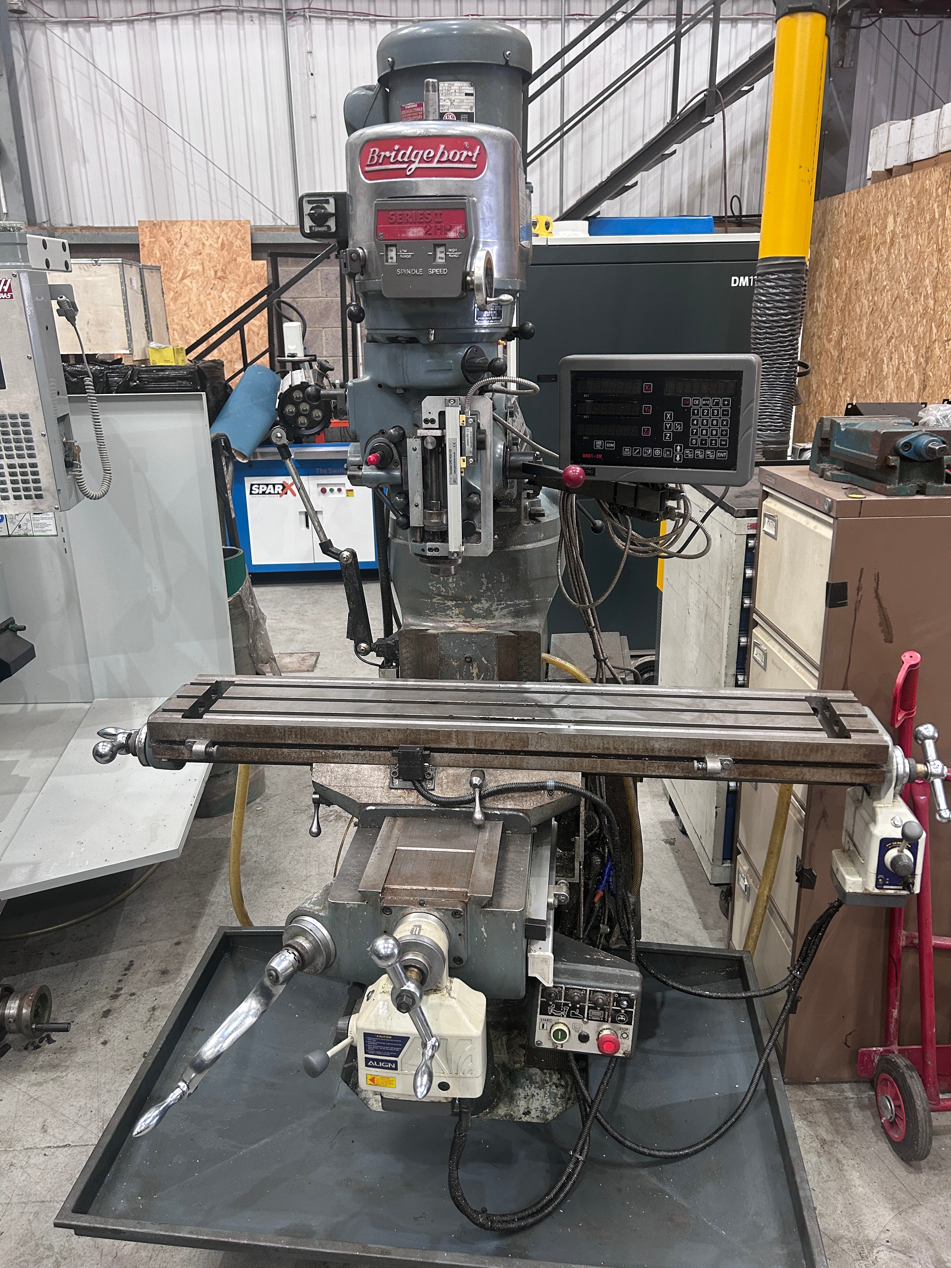 Bridgeport Variable Speed Turret Mill