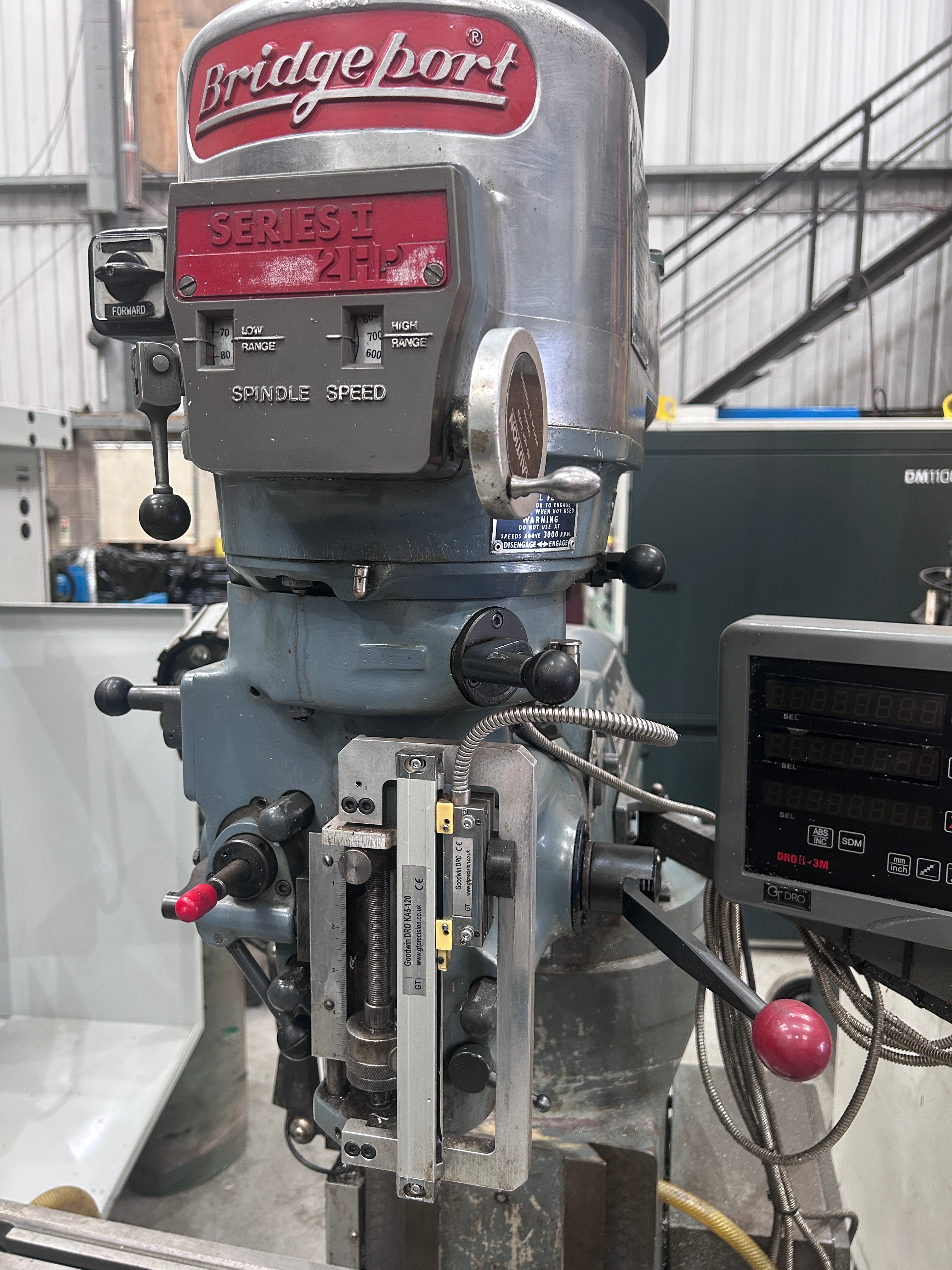 Bridgeport Variable Speed Turret Mill