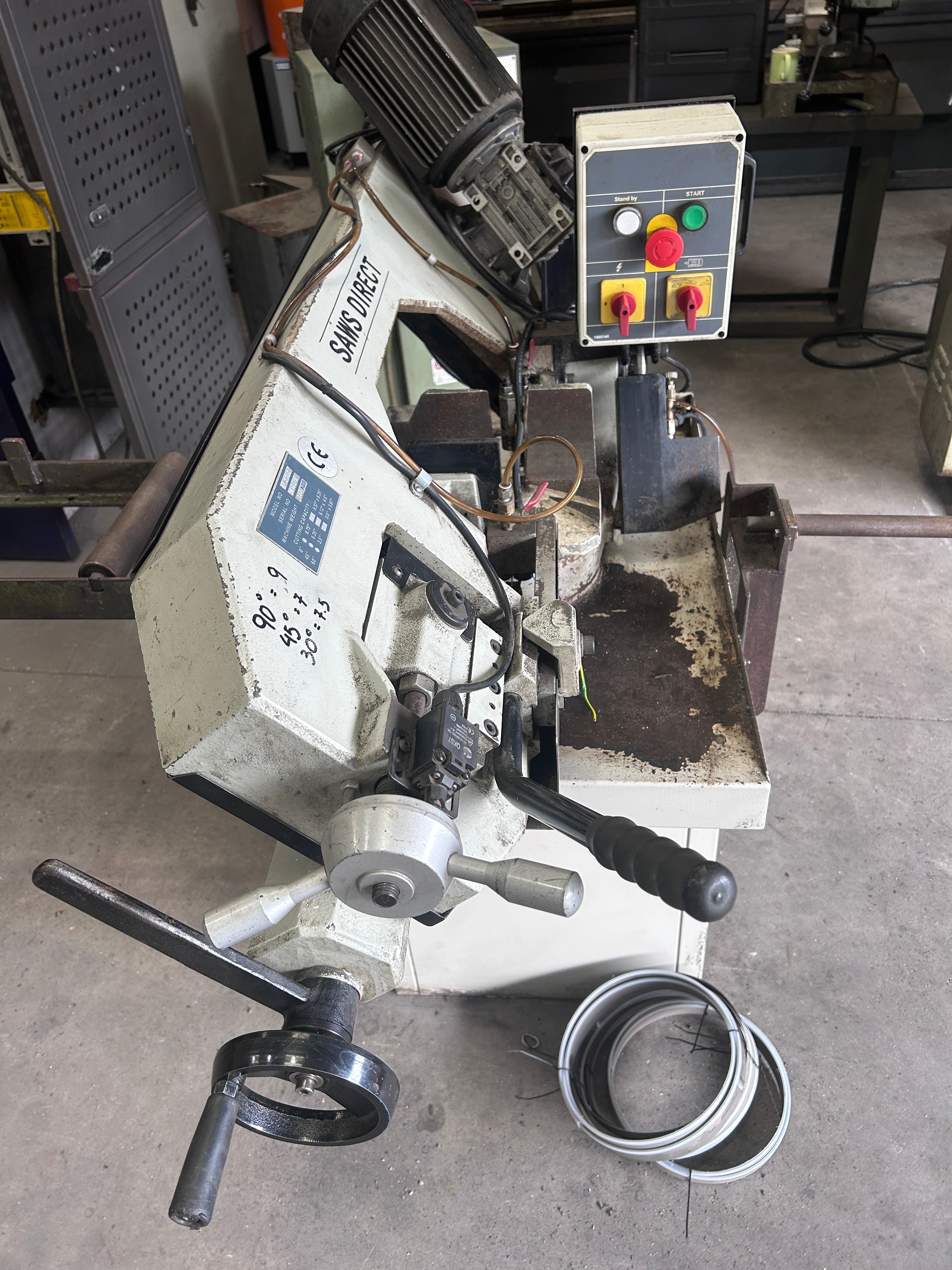Saws Direct RF-270S Horizontal Band Saw