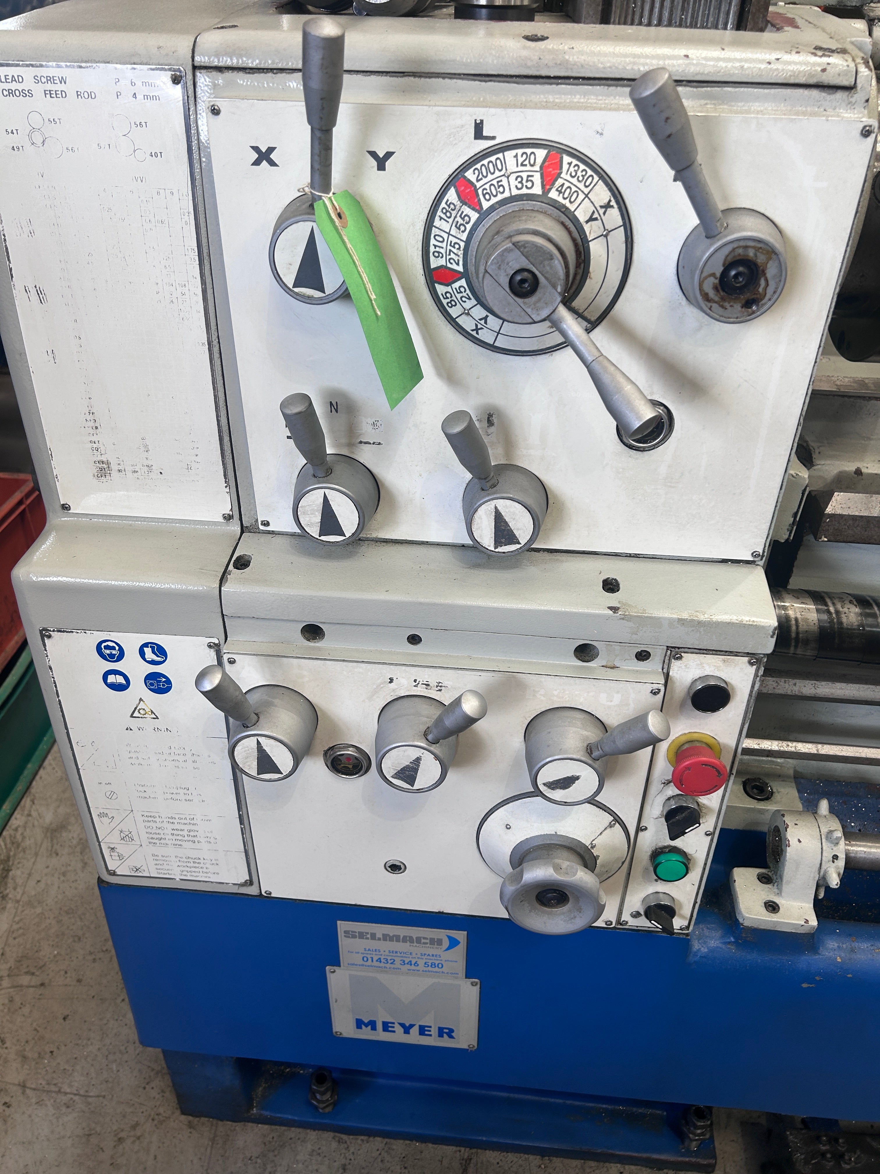 2017 Meyer SG1541 Gap Bed Lathe