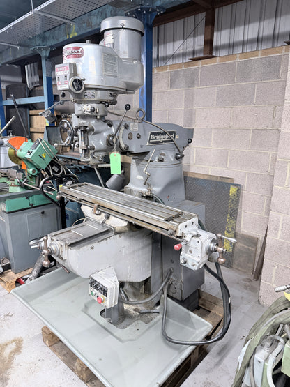 Bridgeport BR2J2 Turret Mill Milling Machine