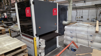 Timesaver 22 Series 900 -HW  Heavy Slag Removal, Deburring, and Finishing Machine