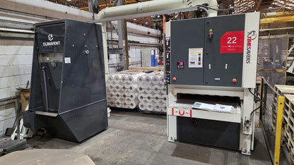 Timesaver 22 Series 900 -HW  Heavy Slag Removal, Deburring, and Finishing Machine