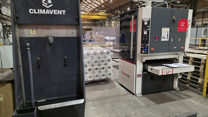 Timesaver 22 Series 900 -HW  Heavy Slag Removal, Deburring, and Finishing Machine