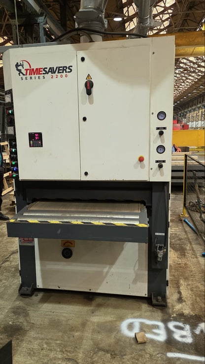 Timesavers 22 Series 900-WRD Deburring and Polishing Machine