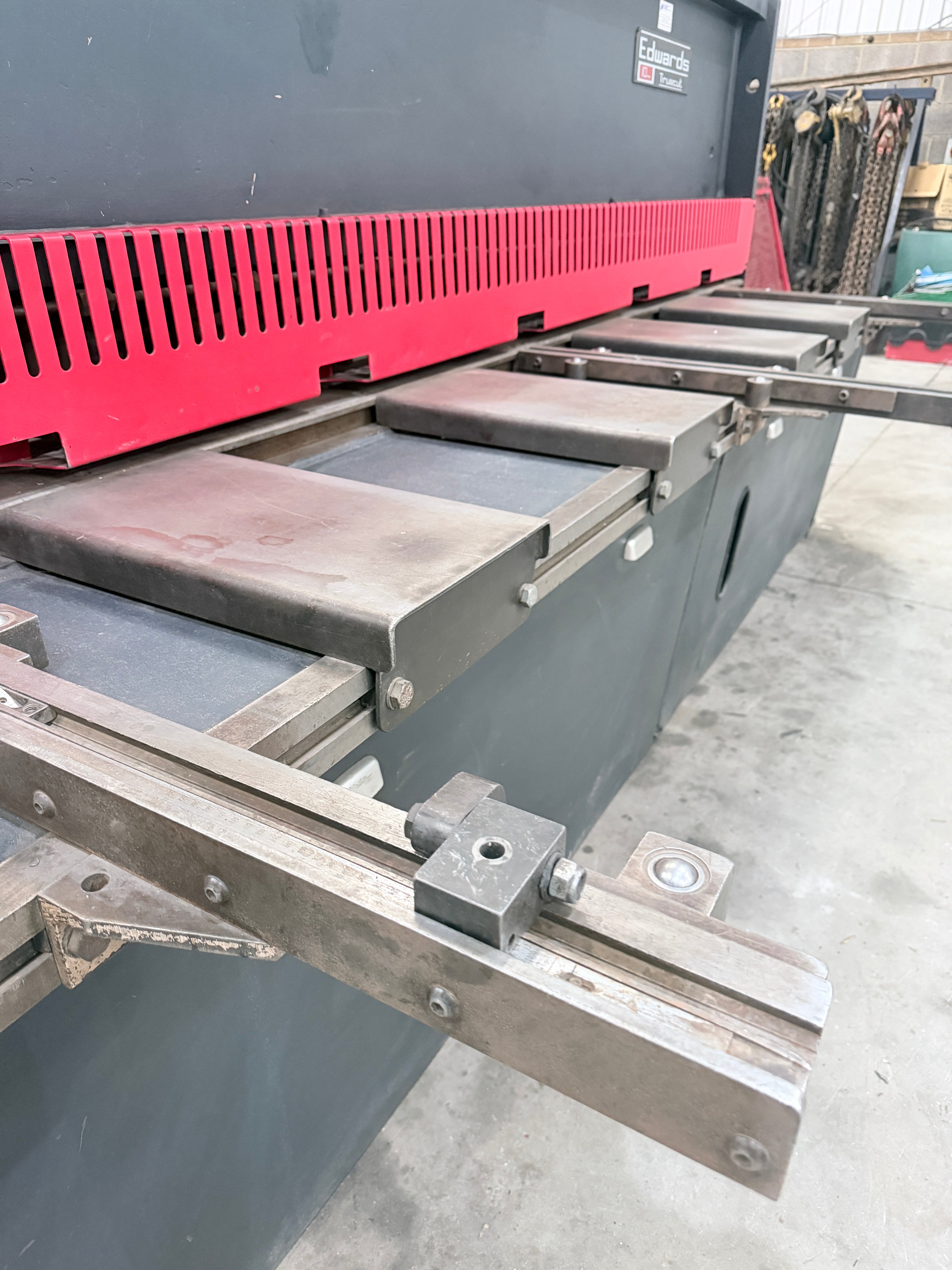 Edwards Truecut 10mm x 3000mm Sheet Metal Guillotine