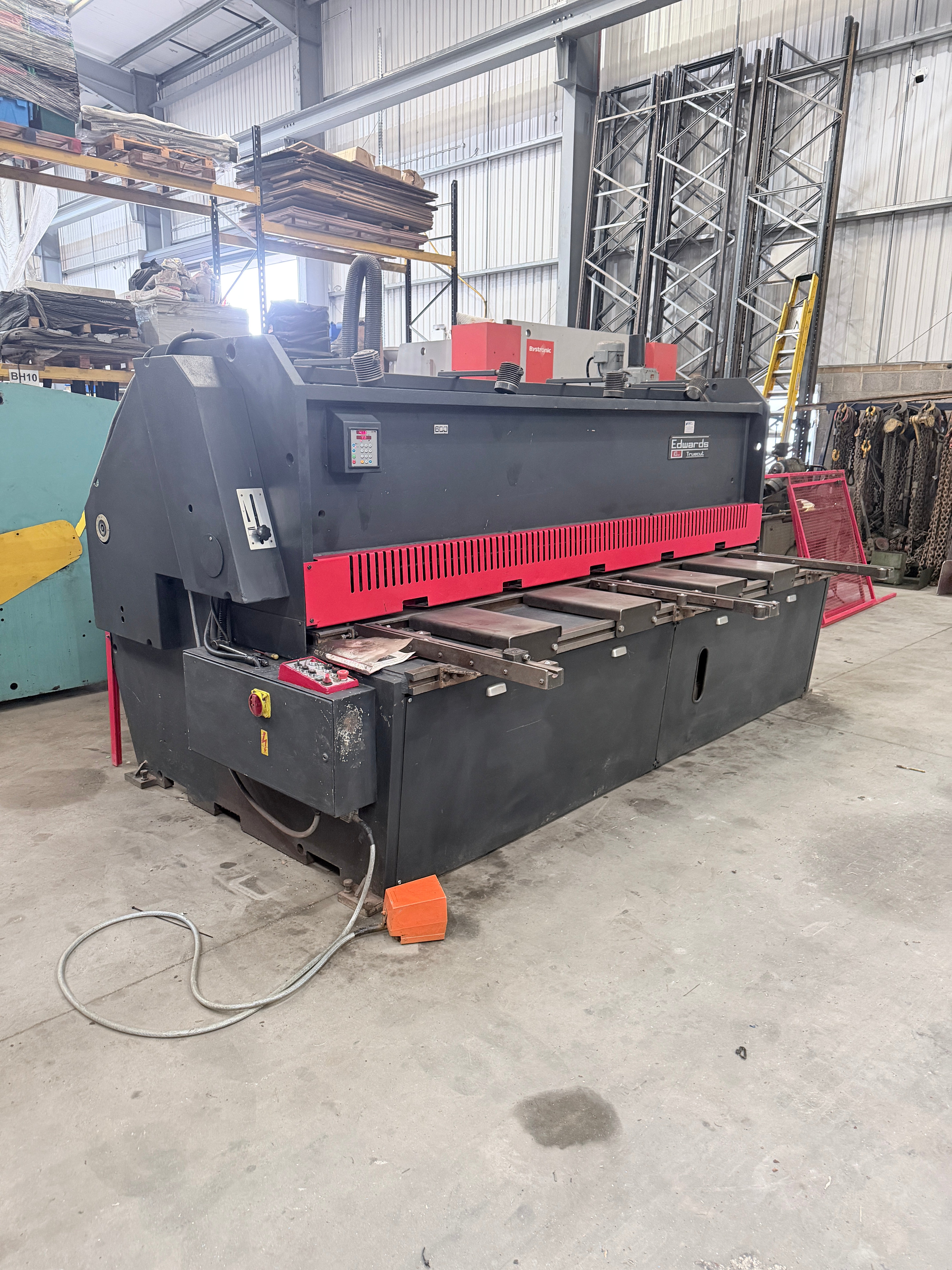 Edwards Truecut 10mm x 3000mm Sheet Metal Guillotine