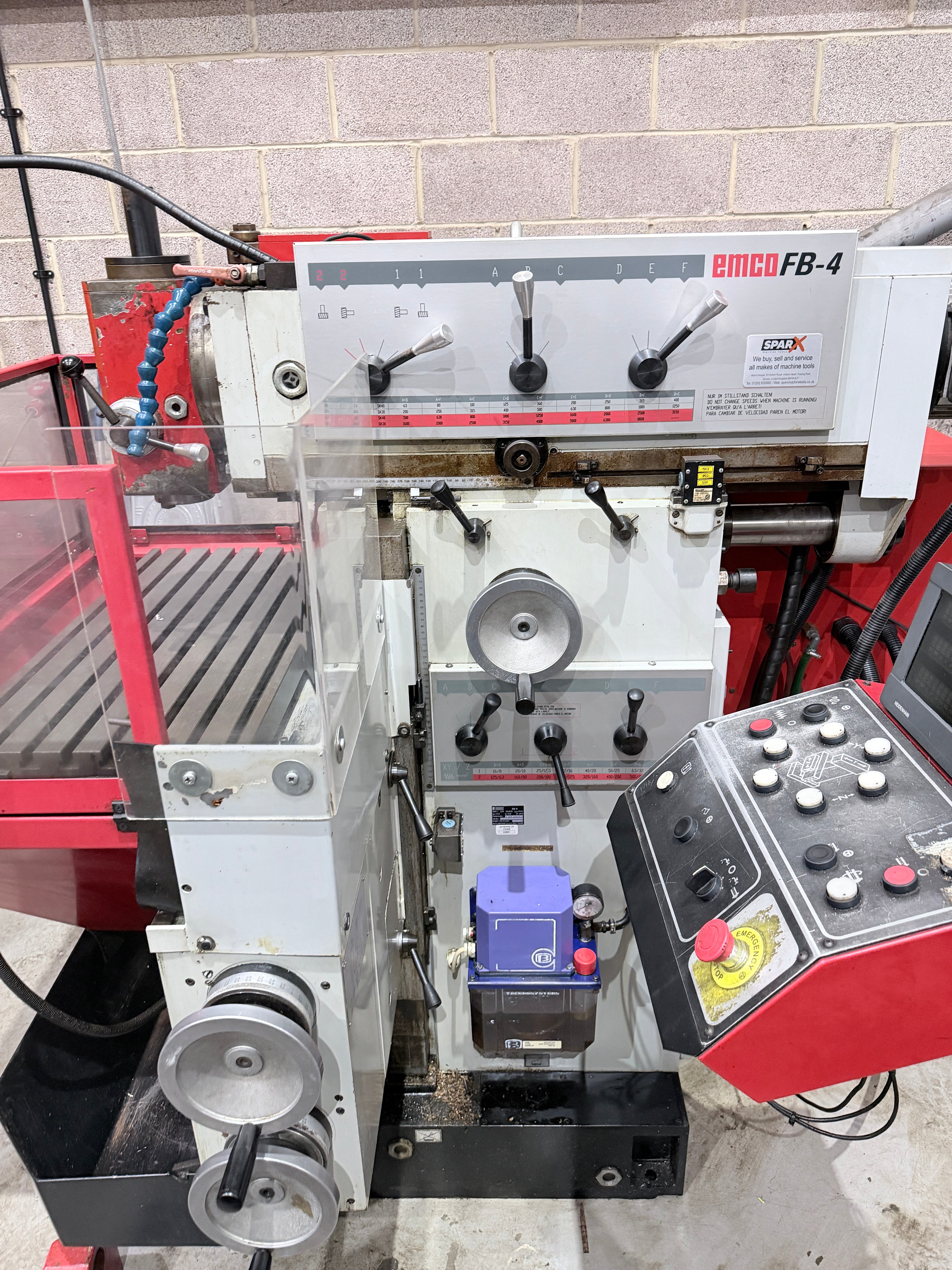 Emco FB4 Universal Milling Machine