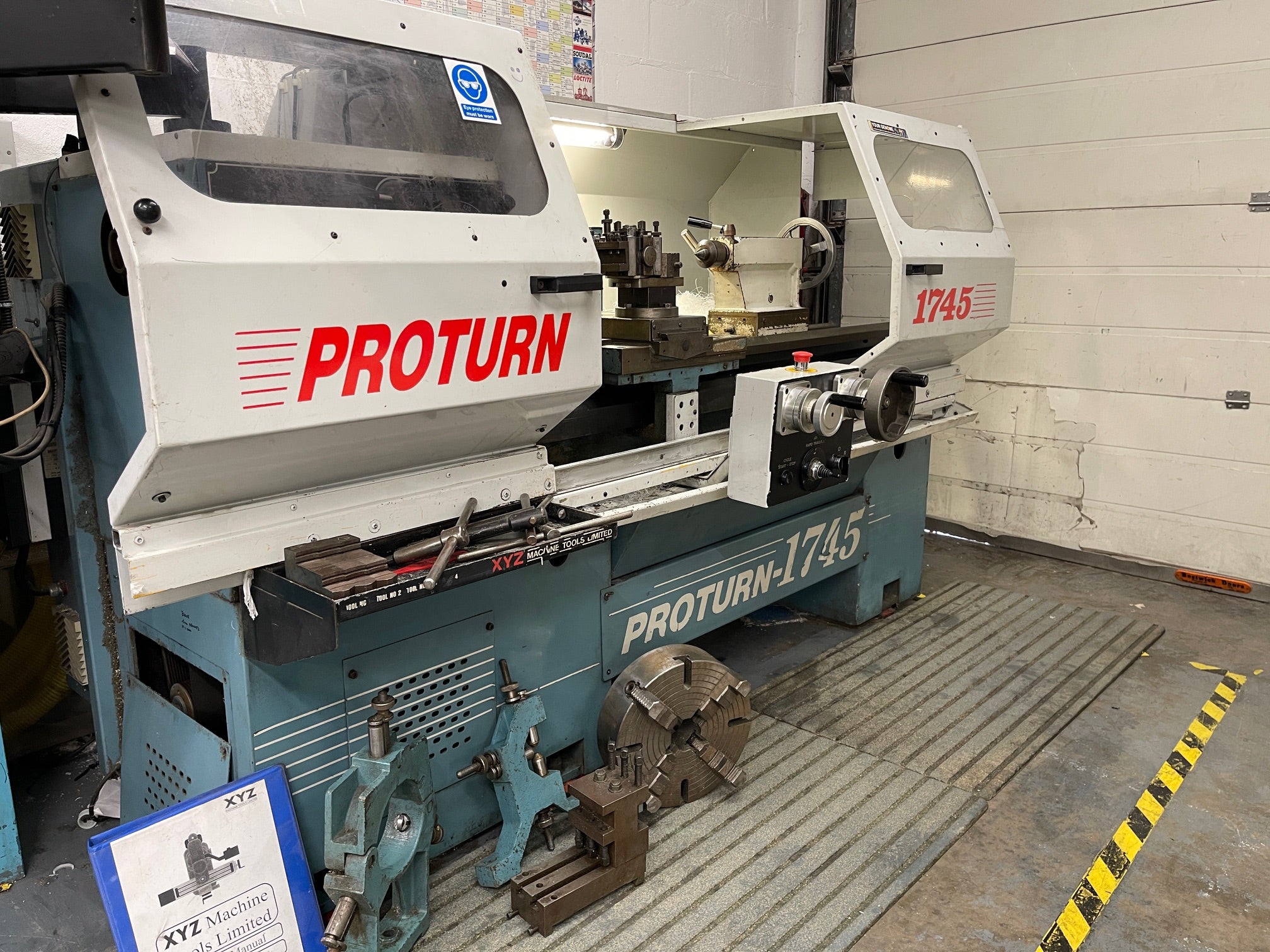 XYZ Proturn 1745 Straight Bed CNC Lathe