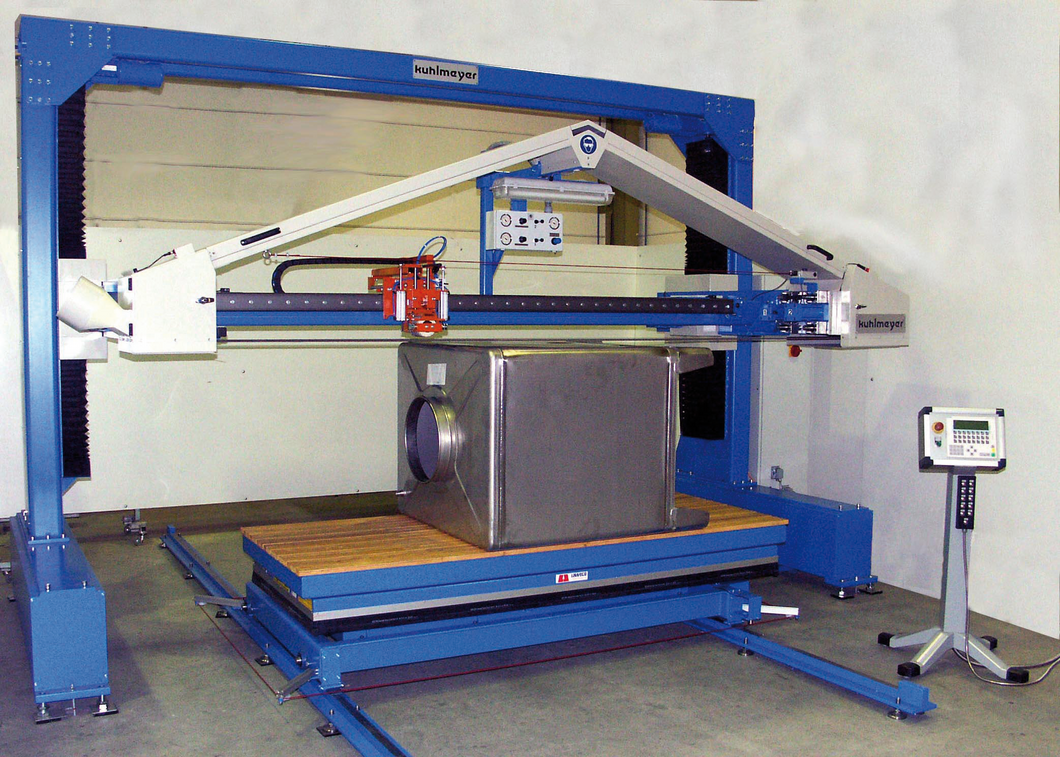 Kuhlmeyer PZM Twin Long Belt Grinding Machine