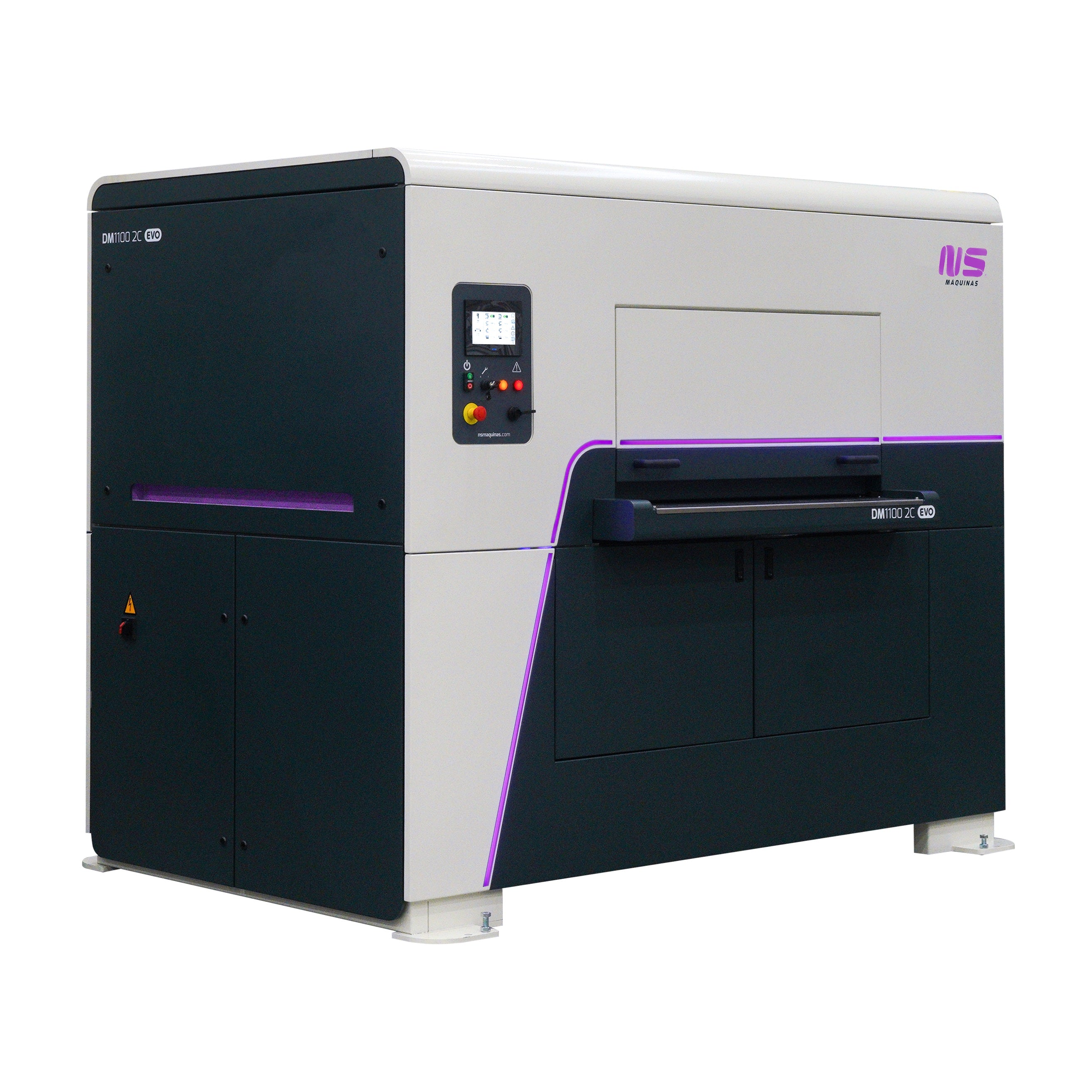 NS Maquinas DM 1100 2C EVO Sheet Metal Double Sided Edge Rounding Machine