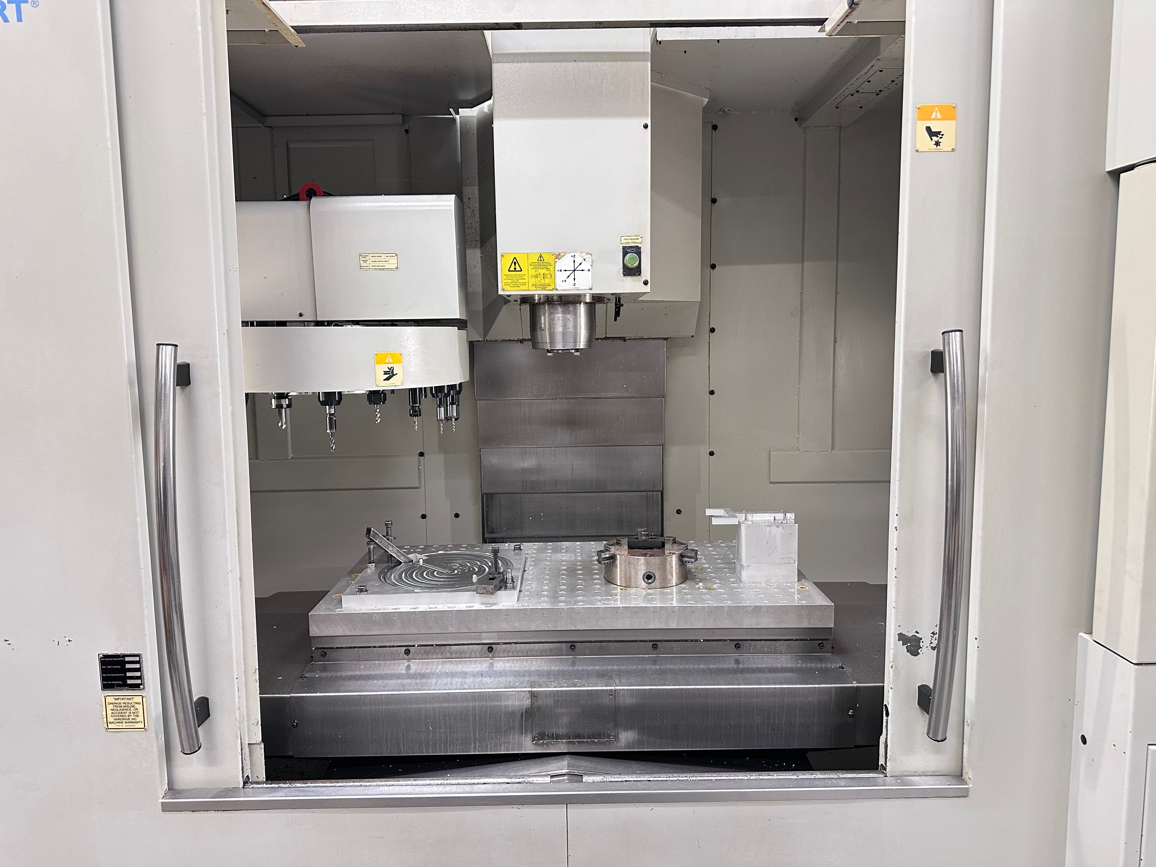 2007 Hardinge Bridgeport GX1000 CNC Vertical Machining Centre