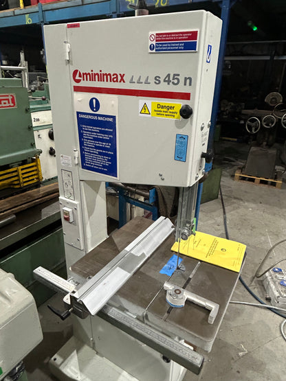 2015 SCM Minimax S45N Vertical Band Saw