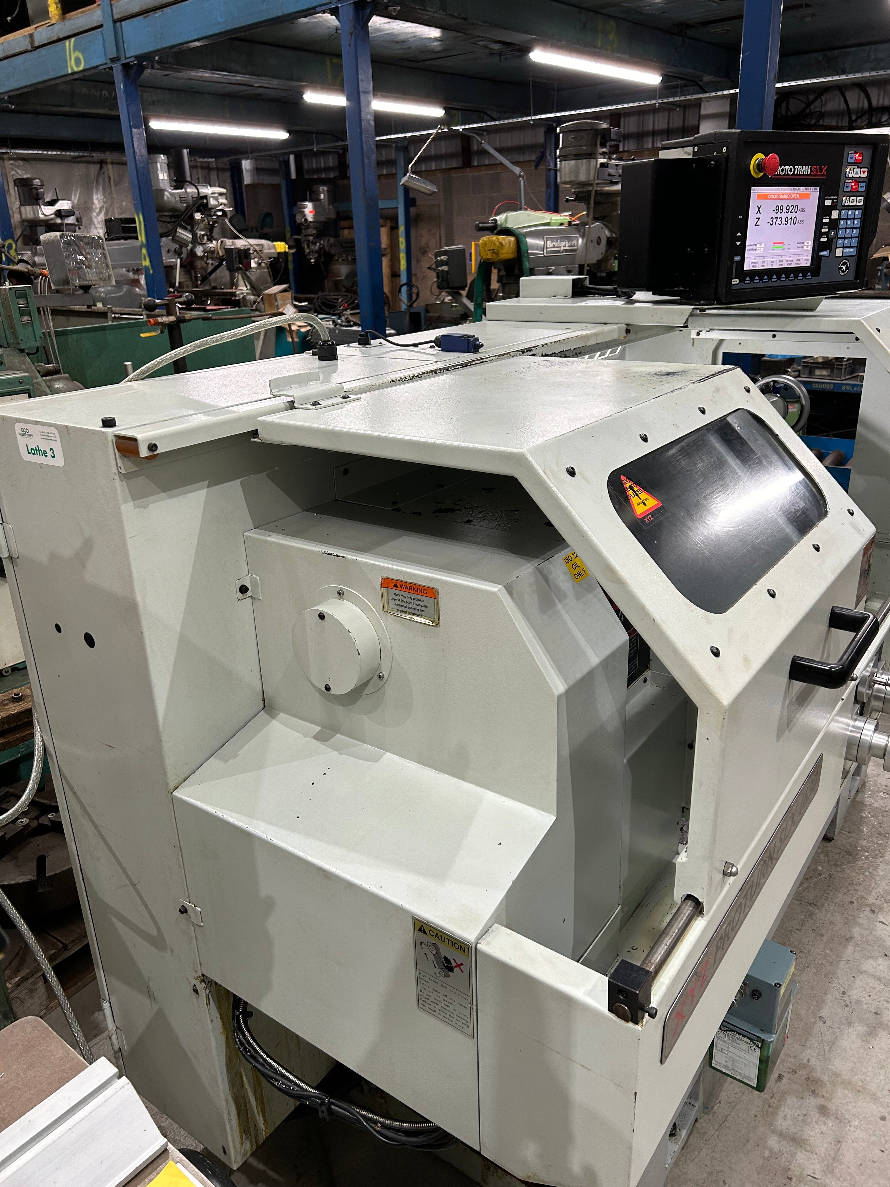 2015 XYZ Proturn SLX 1630 CNC Lathe